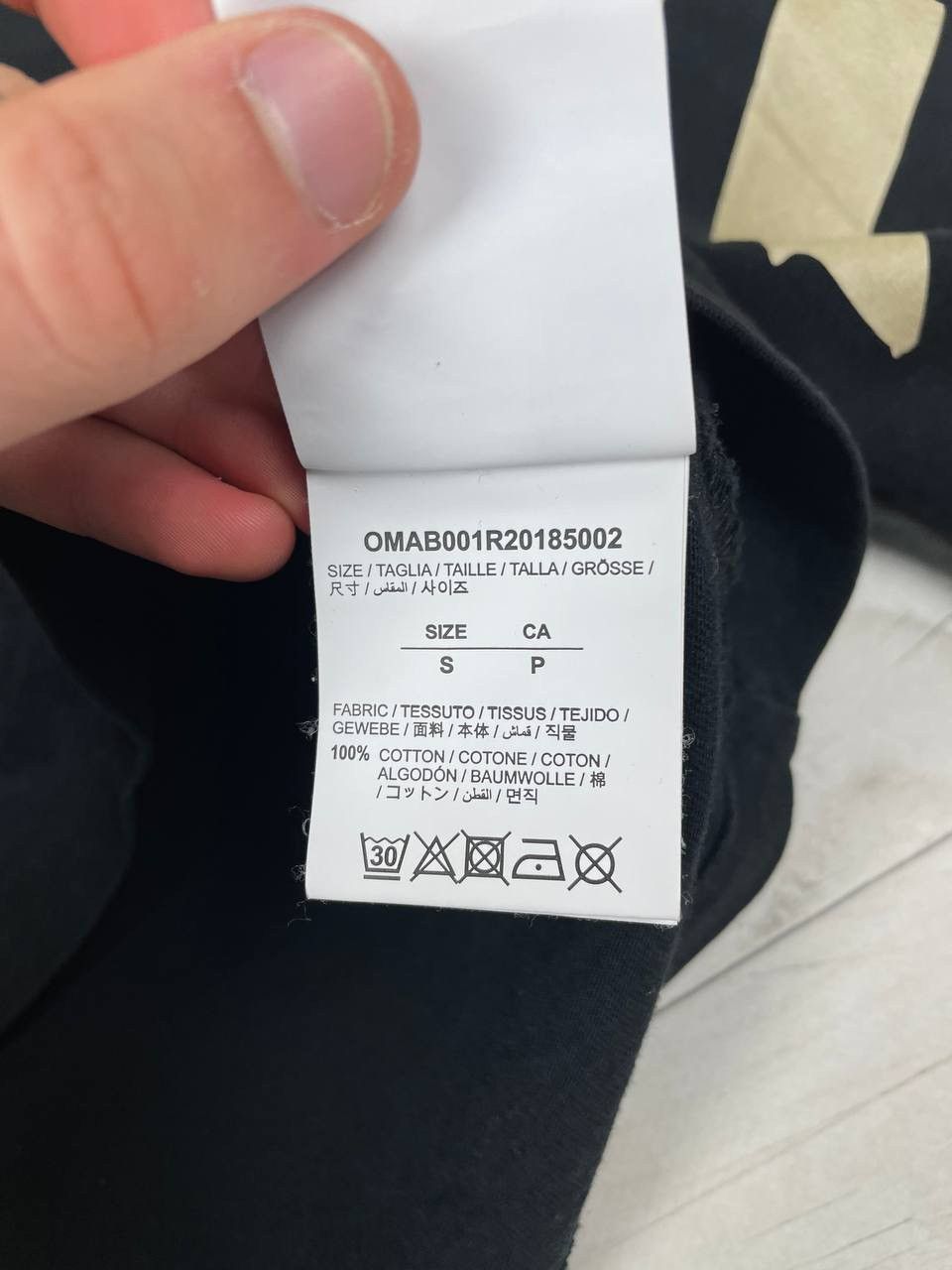 Off-White Off-White Big Logo Print Long Sleeve T-Shirt Y2K Size US S / EU 44-46 / 1 - 16 Thumbnail