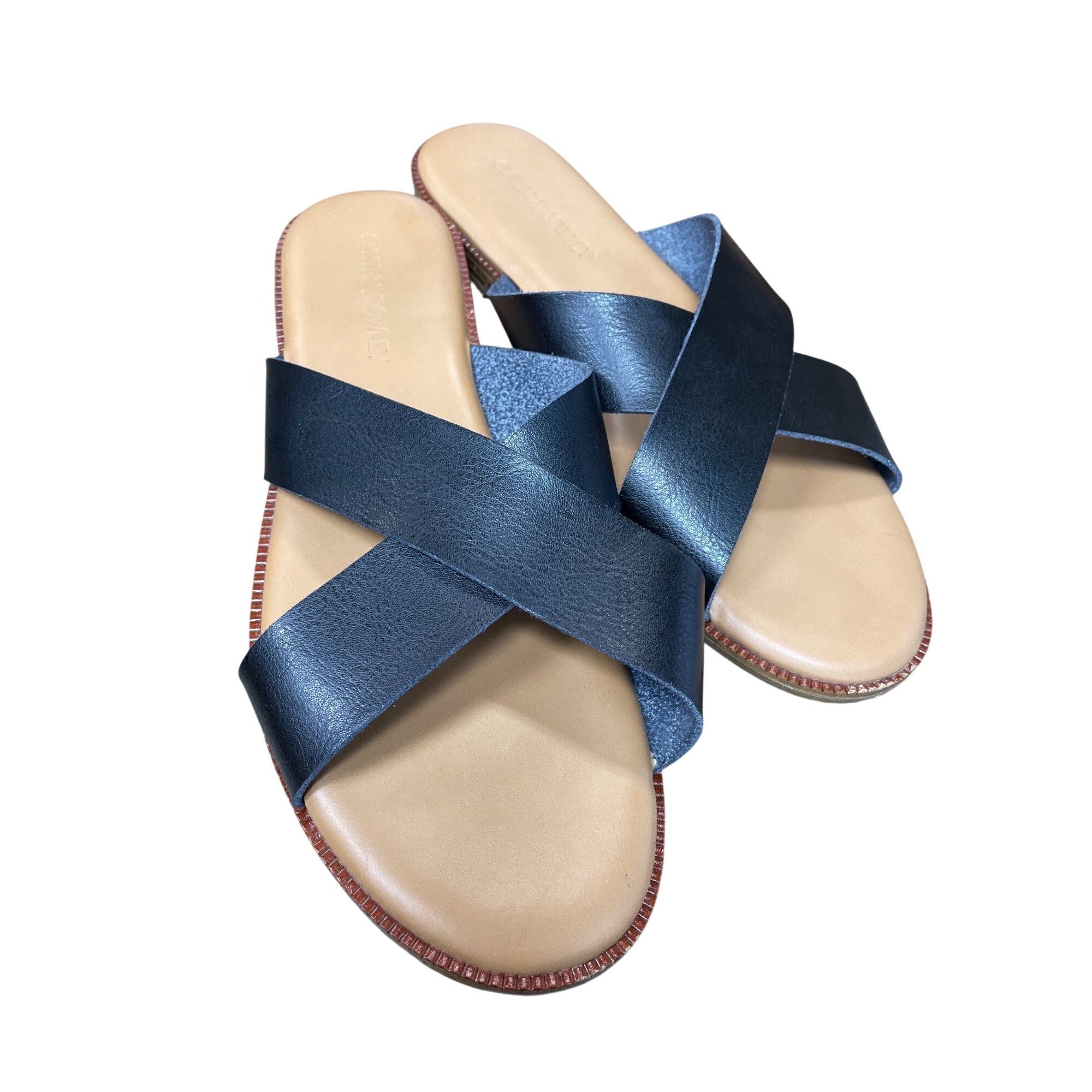 Cynthia Rowley Cynthia Rowley wms black peep open slip pon sandals sz 9.5 S Size US 9.5 / IT 39.5 - 13 Thumbnail
