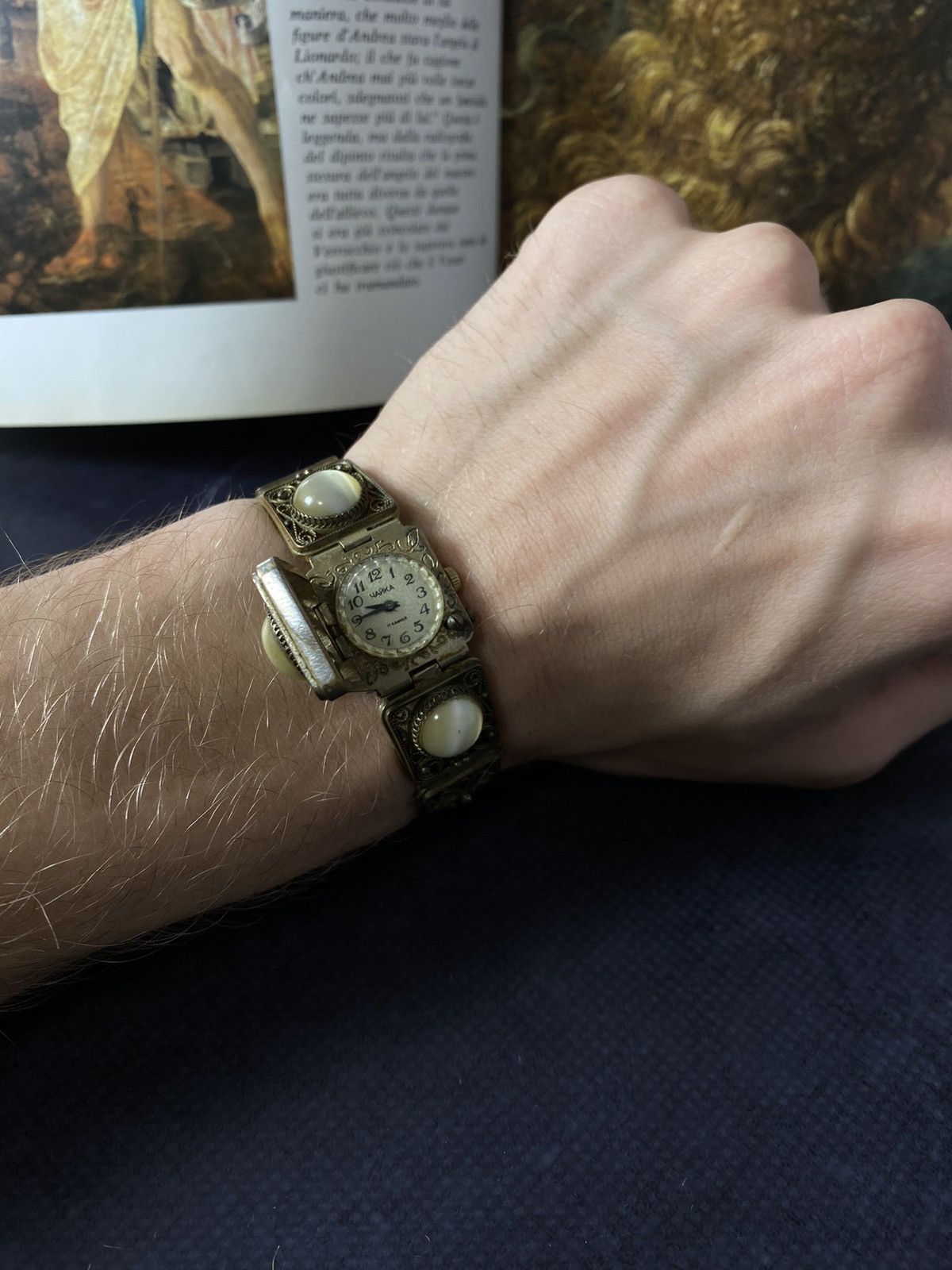 Jewelry Vintage "Chaika" Secret Watch Bracelet Size ONE SIZE - 13 Thumbnail