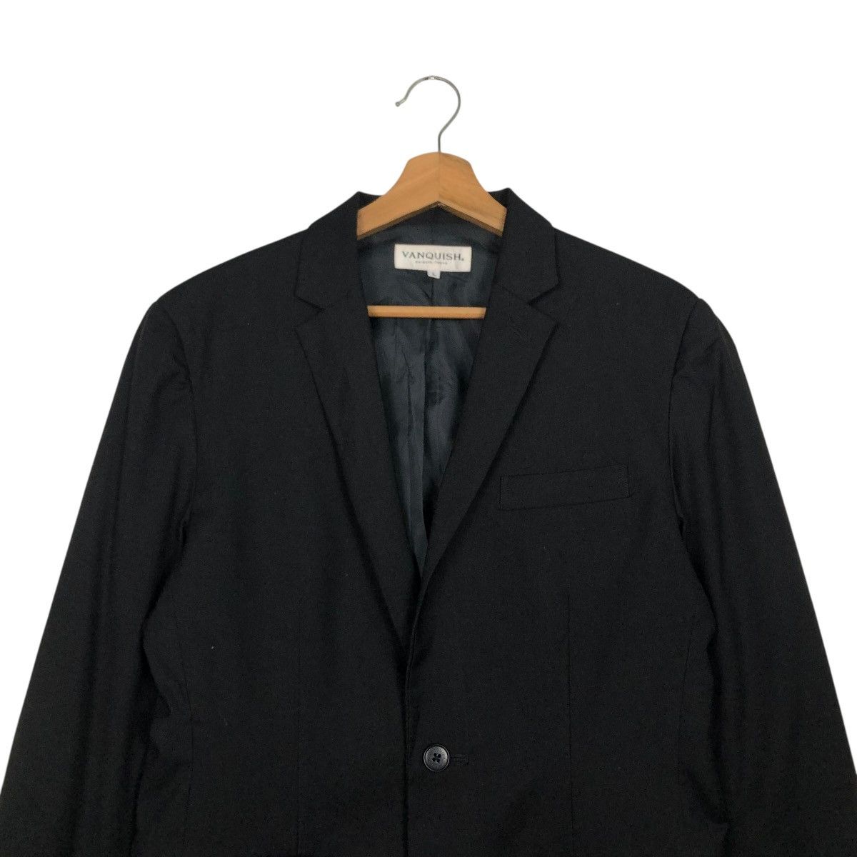 Vanquish 🔥RICH BLACK VINTAGE CHORE WORK JACKET VANQUISH Size US L / EU 52-54 / 3 - 5 Thumbnail