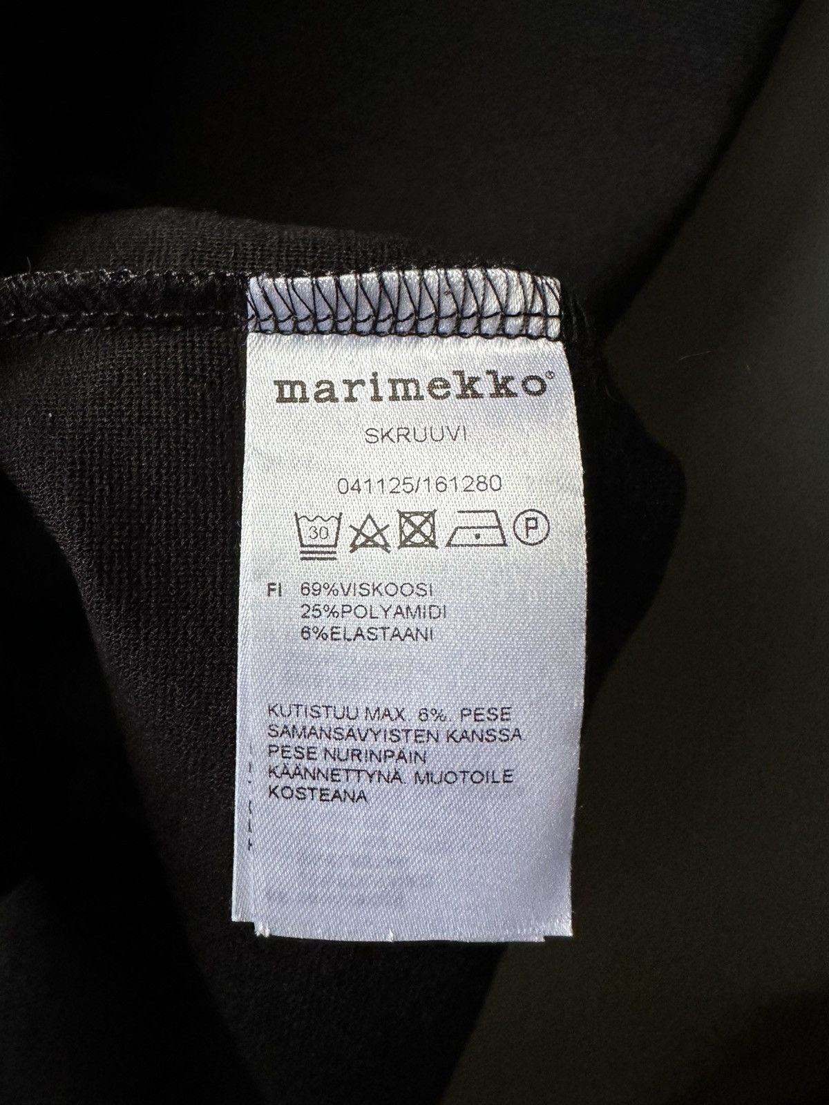 Marimekko Marimekko SKRUUVI A-Line Viscose Dress Size L Size L / US 10 / IT 46 - 5 Thumbnail