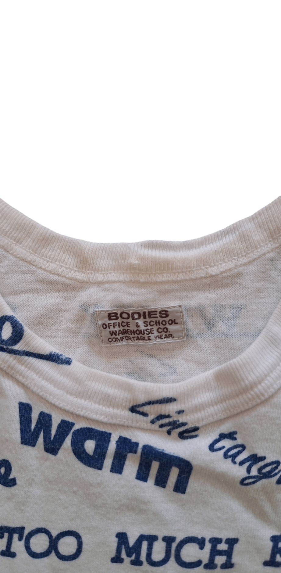 Japanese Brand × Warehouse Rare Bodies Office & School by Warehouse All Overprint Tee Size US M / EU 48-50 / 2 - 7 Thumbnail