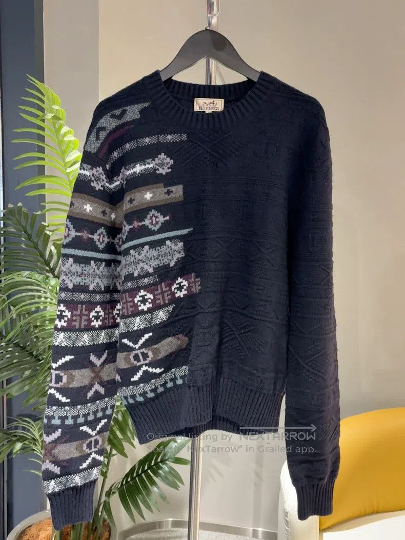 Hermes Hermes Autumn and winter pullover sweater Size US S / EU 44-46 / 1 - 1 Thumbnail