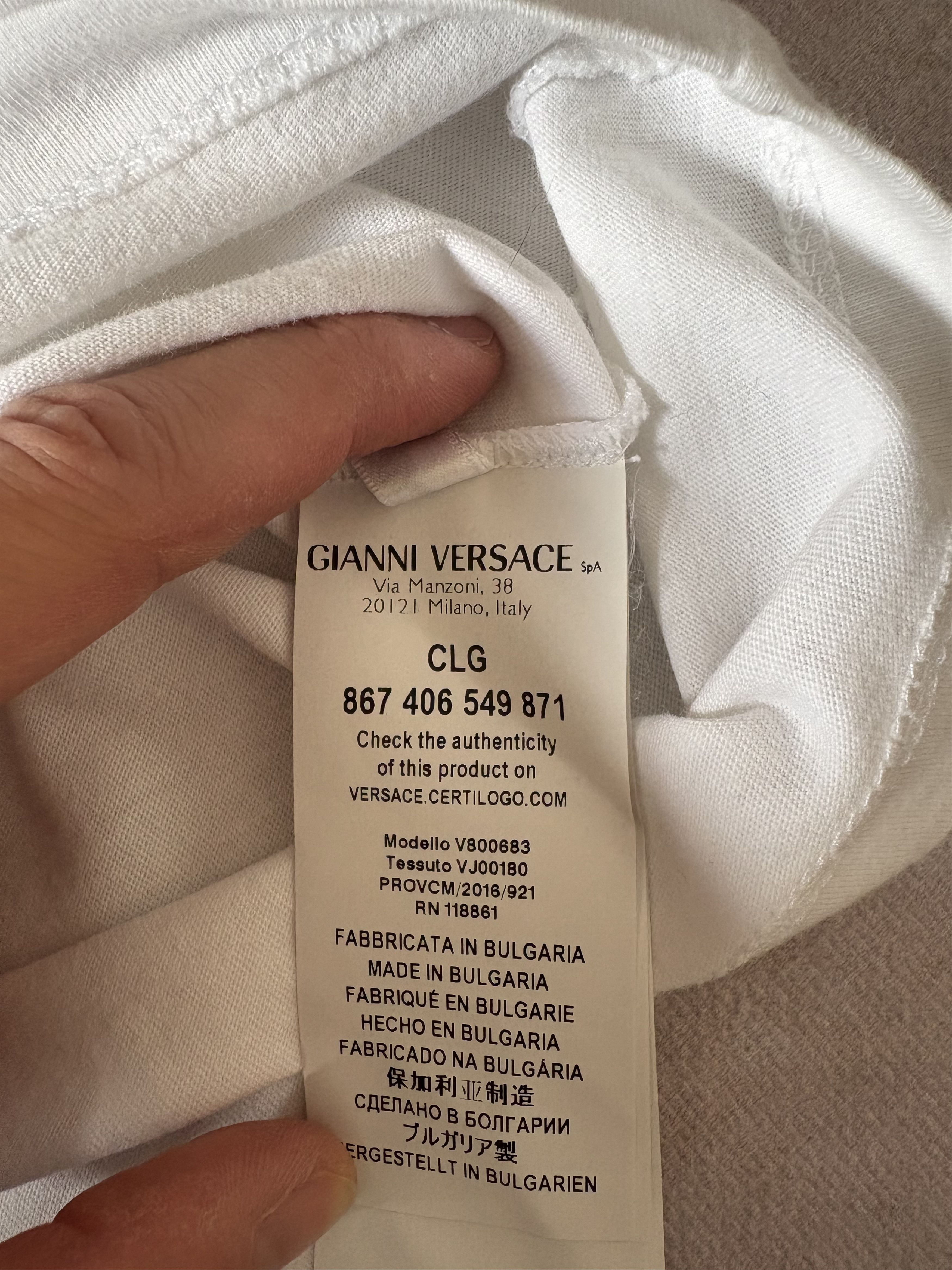 Versace Iconic Gianni Versace t-shirt Size US XXL / EU 58 / 5 - 6 Thumbnail