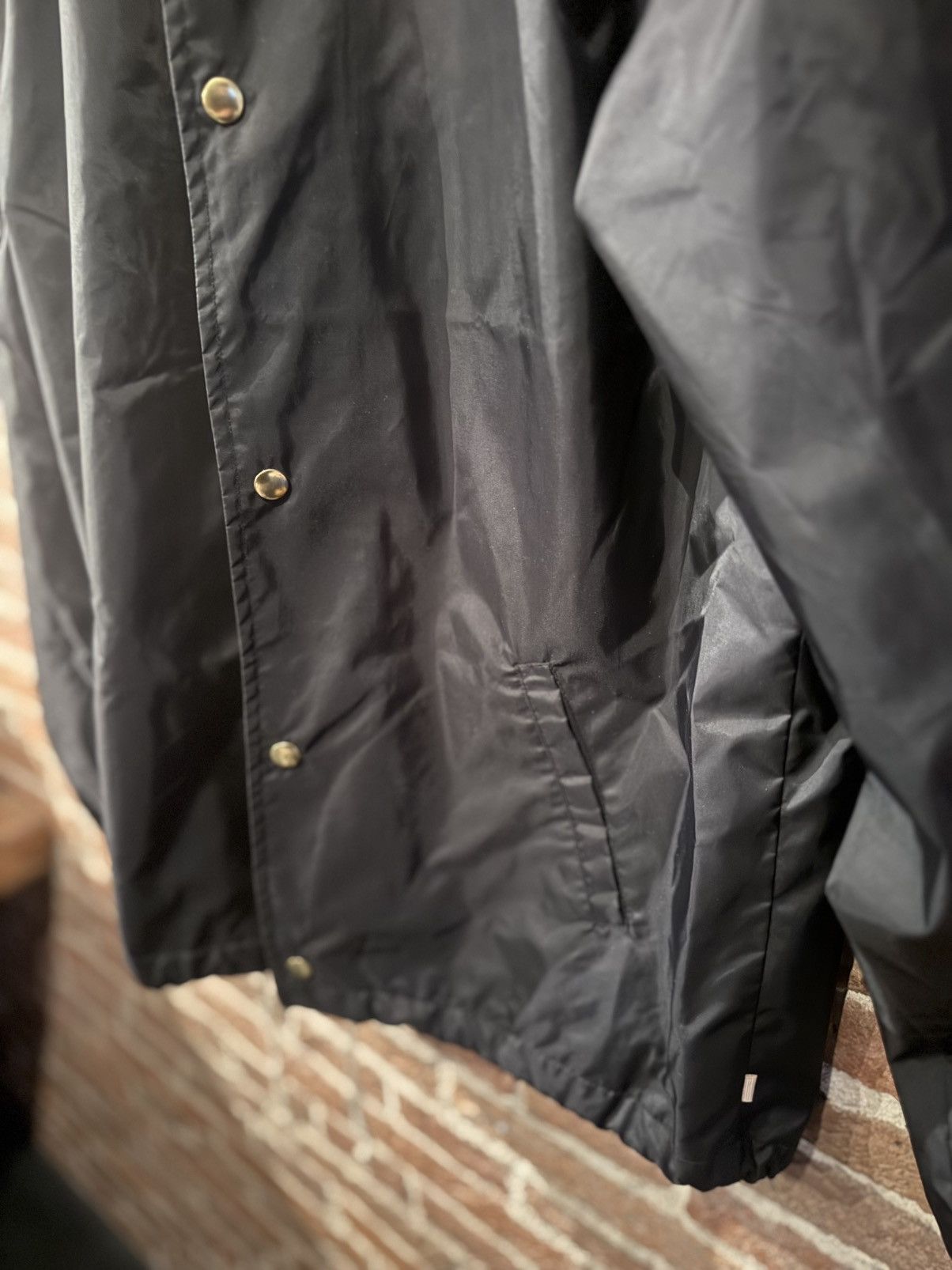 JJJJound Jjjjound J/90 Black Coach Jacket - Large (deadstock) Size US L / EU 52-54 / 3 - 6 Thumbnail