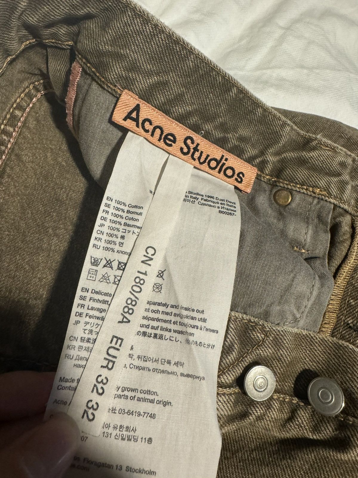 Acne Studios Acne Studios Jeans Size US 32 / EU 48 - 3 Thumbnail