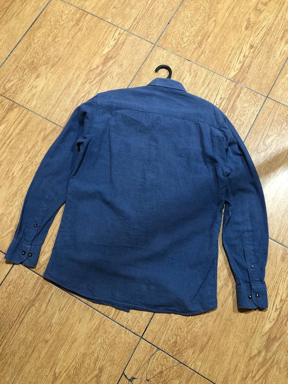 Burberry Burberry Blue Embroidered Logo Shirt casual Size US M / EU 48-50 / 2 - 12 Thumbnail