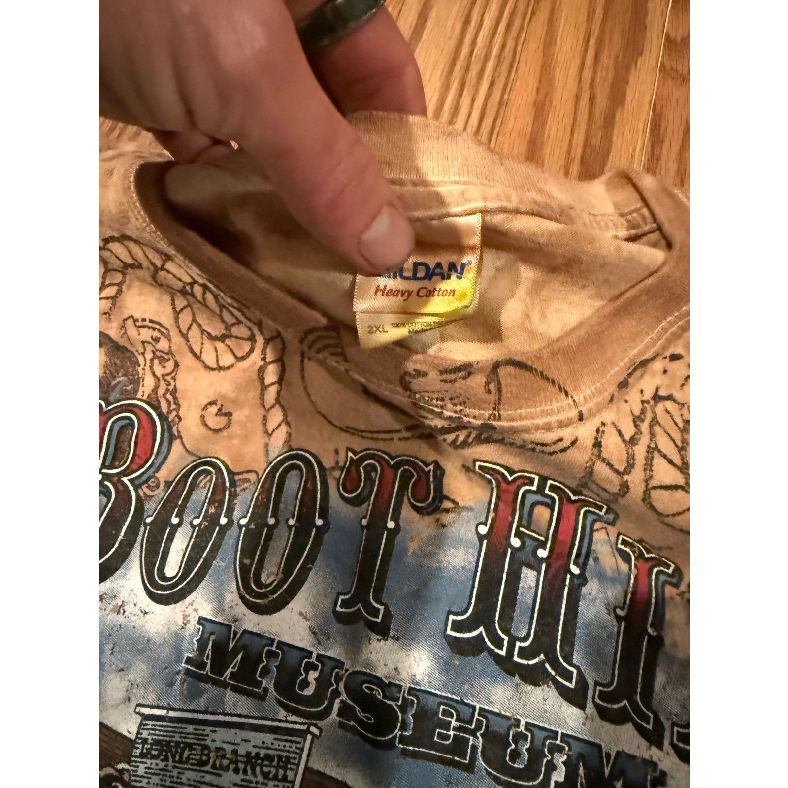 Gildan Boot Hill museum Kansas AOP Size US XXL / EU 58 / 5 - 4 Thumbnail