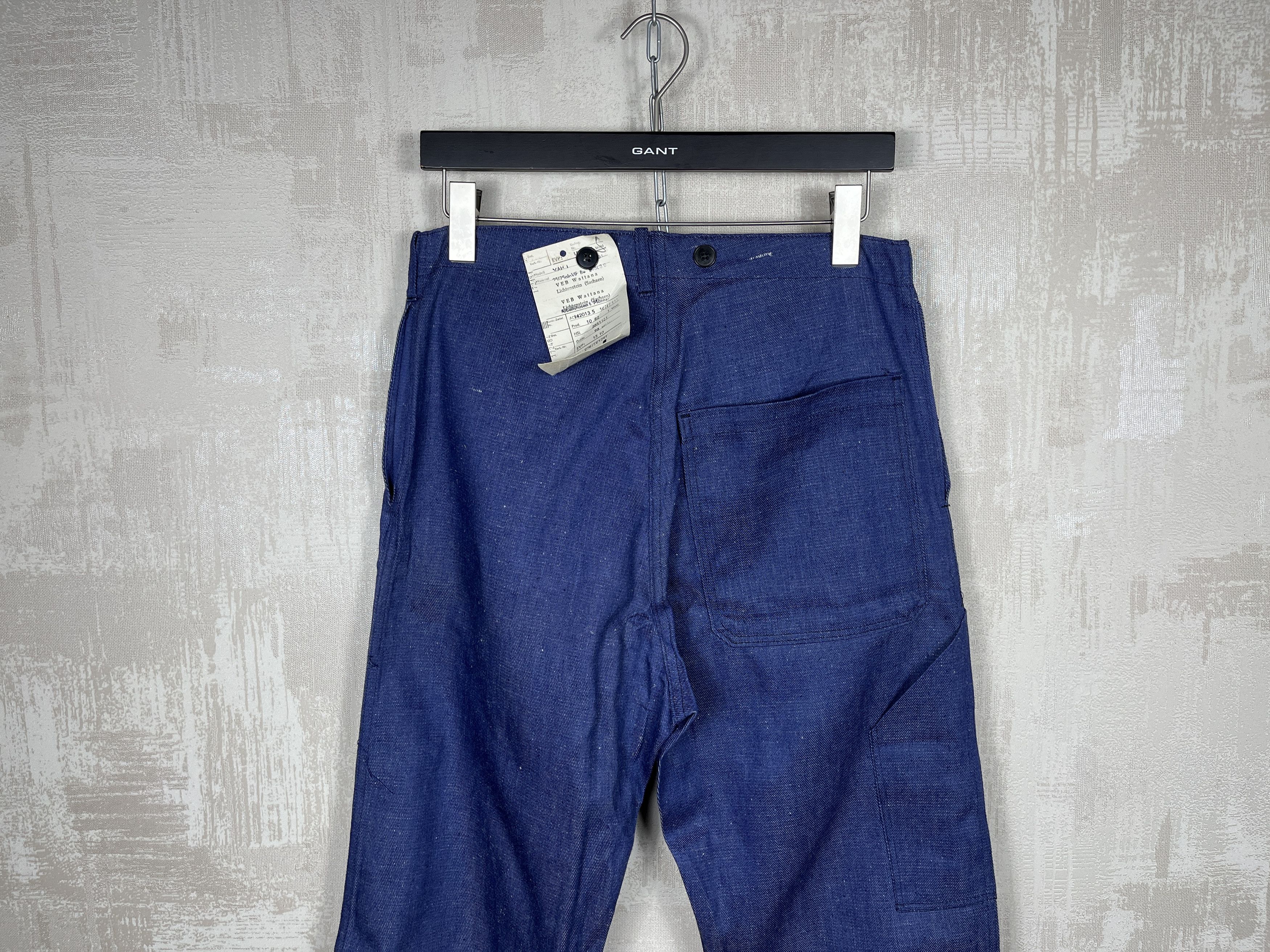 Le Laboureur × Vintage Vintage Veb Wattana Work Pants Gr. 98 W ~ 33-34 Deadstock Size US 34 / EU 50 - 13 Thumbnail