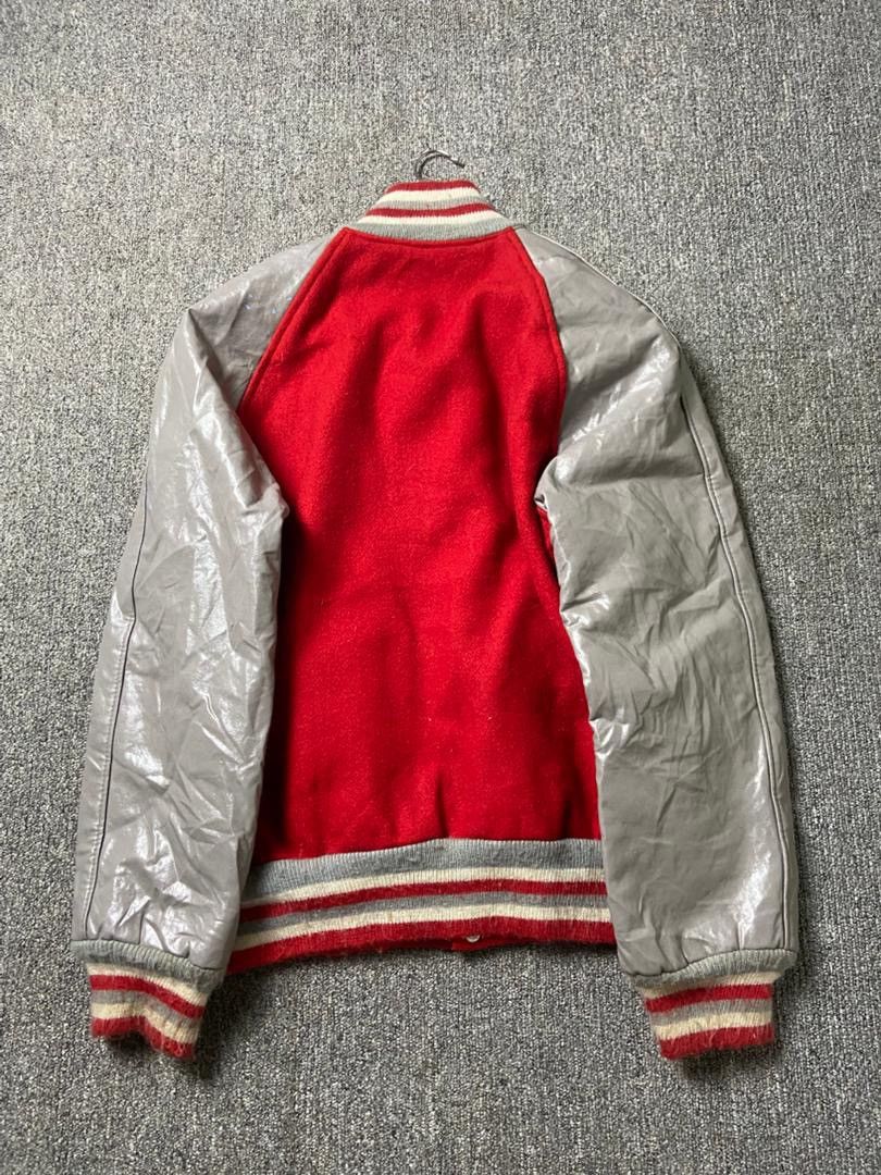 Japanese Brand HOWE Athletic Varsity Jacket with Leather Sleeves (190) Size US M / EU 48-50 / 2 - 7 Thumbnail