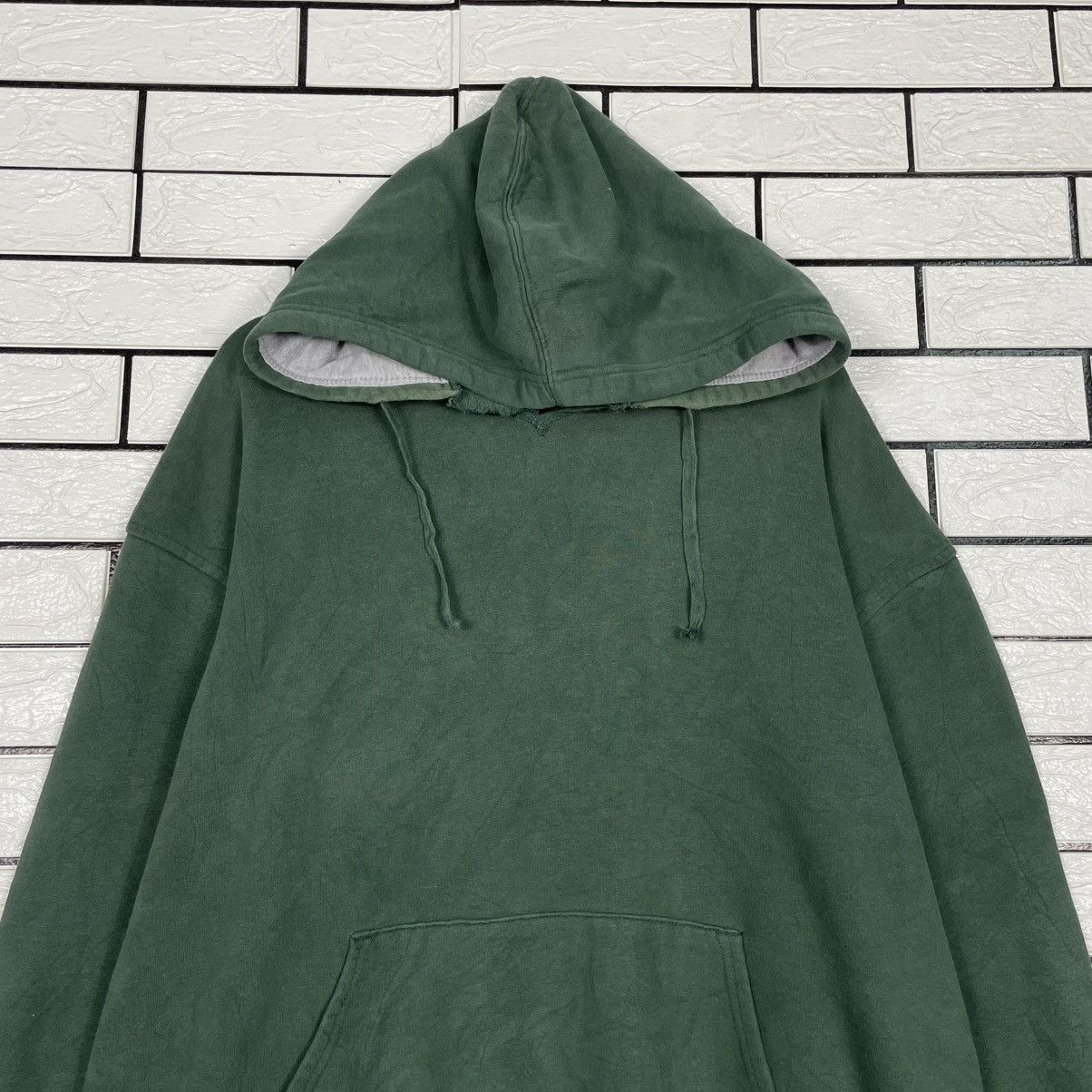 Champion Champion Pullover Green Hoodie Size US XL / EU 56 / 4 - 2 Thumbnail