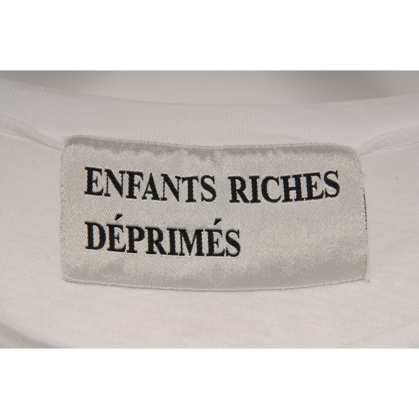 Enfants Riches Deprimes Ska Logo T Shirt White Black Size US XL / EU 56 / 4 - 7 Thumbnail