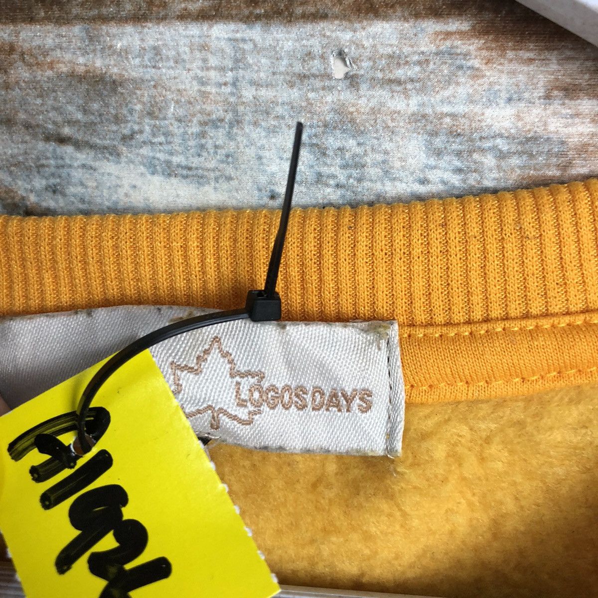 Japanese Brand × Vintage Logos Days Yellow Sweatshirt #A1926 Size US M / EU 48-50 / 2 - 11 Thumbnail