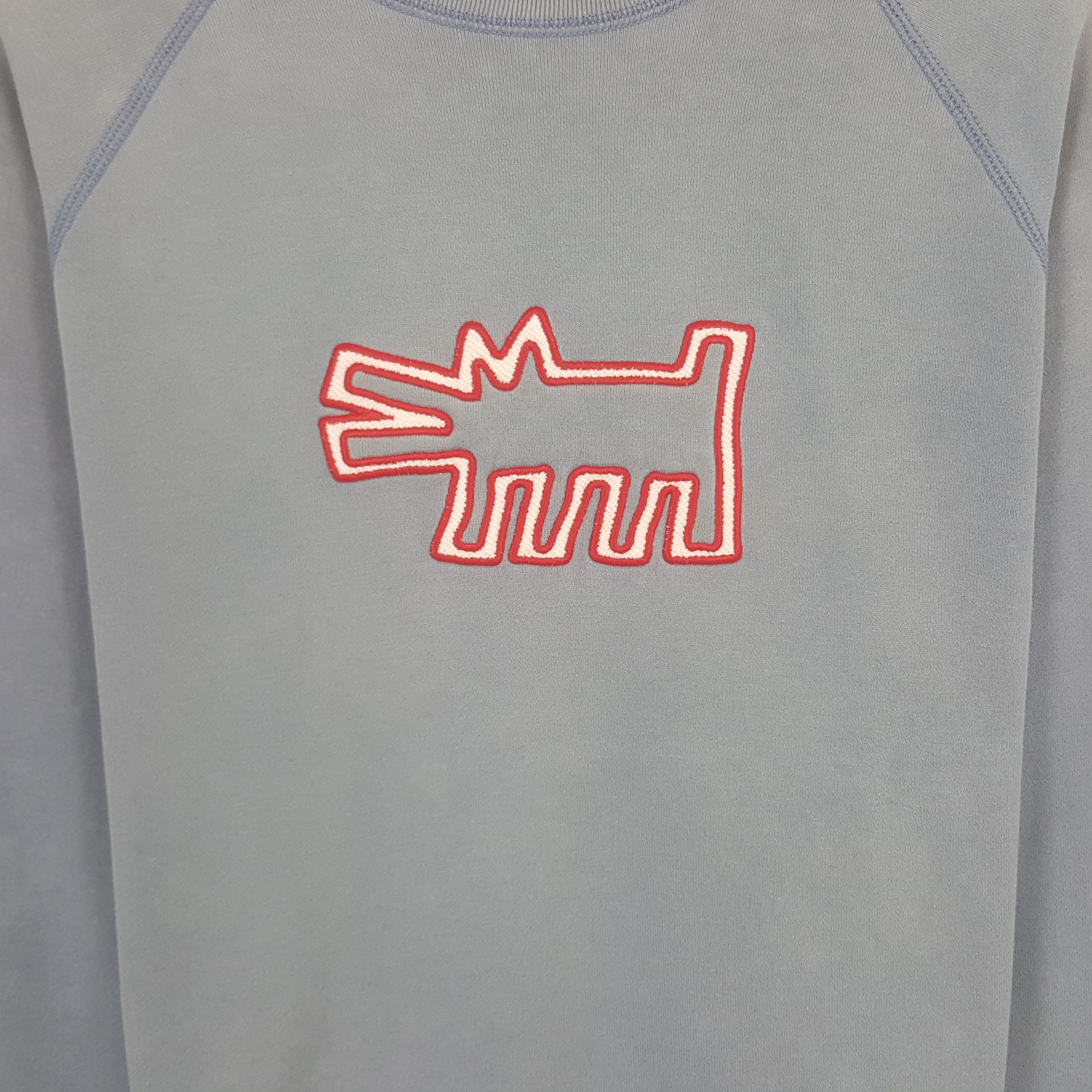 Keith Haring Vintage Keith Haring Big Logo Sweatshirt Size US S / EU 44-46 / 1 - 2 Thumbnail