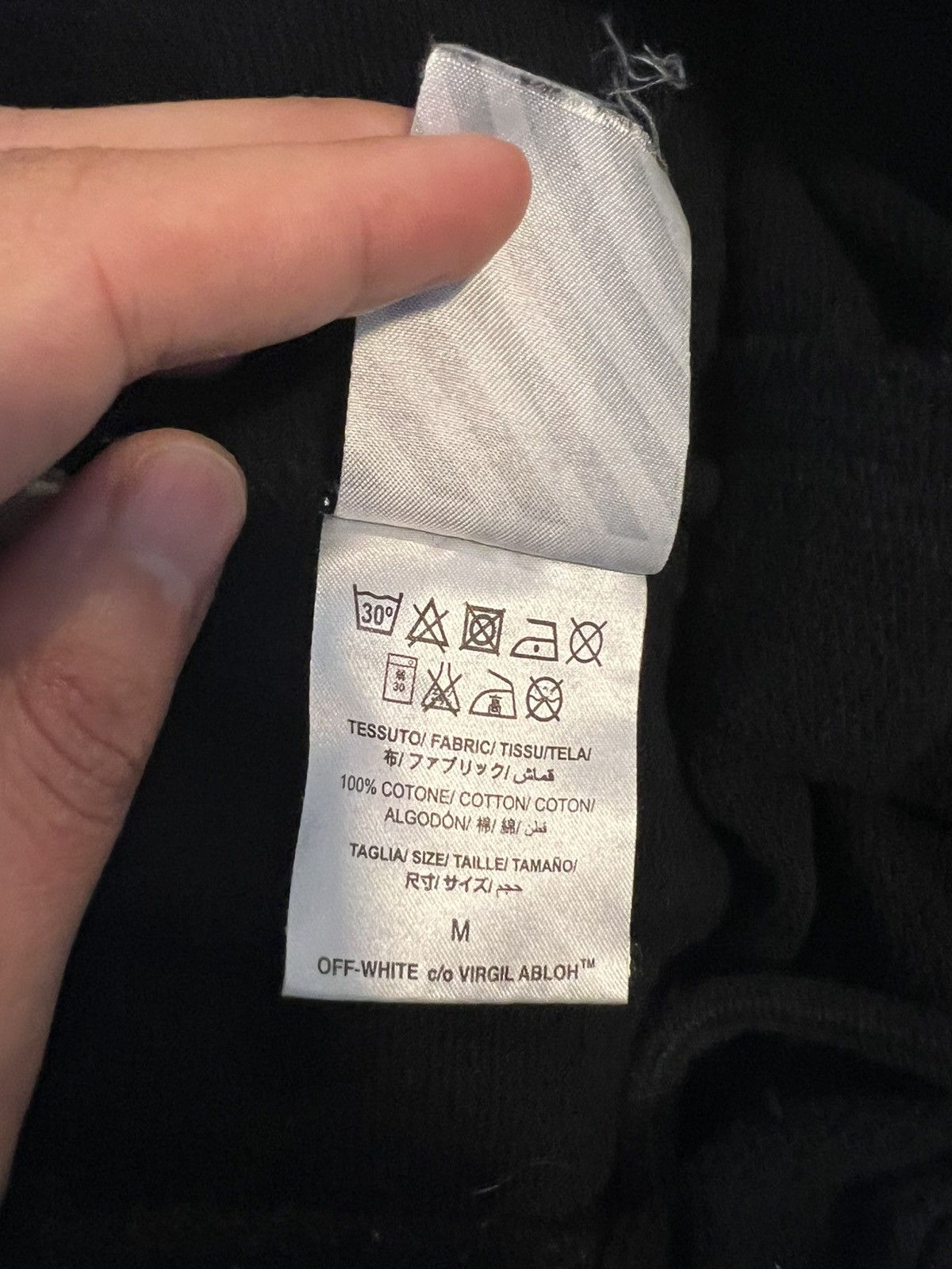 Off-White Off-White Black Sweatpants Size US 32 / EU 48 - 4 Thumbnail