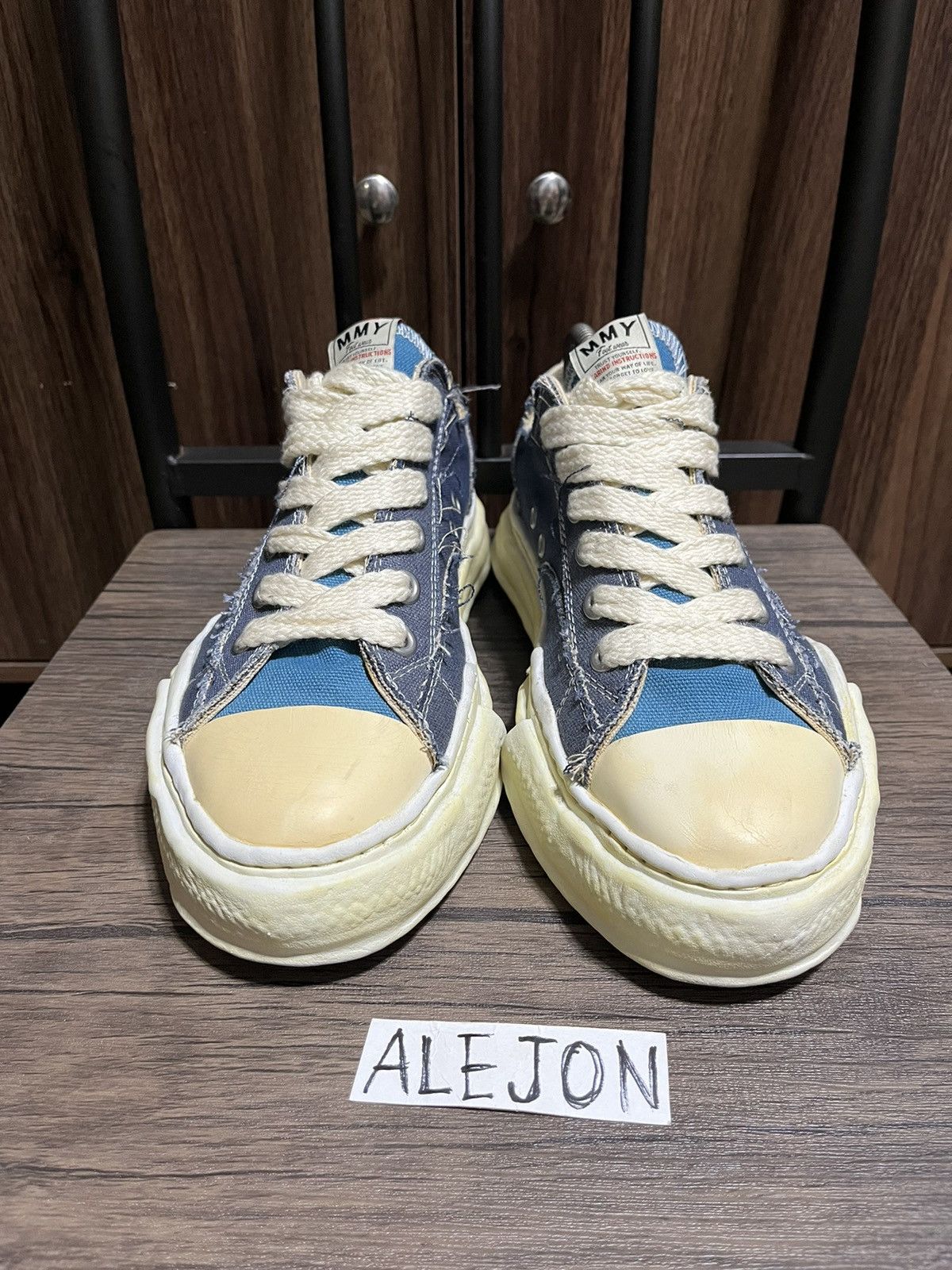 Maison MIHARA YASUHIRO MMY MIHARA YASUHIRO PETERSON LOW TOP SNEAKERS Size US 8.5 / EU 41-42 - 3 Thumbnail