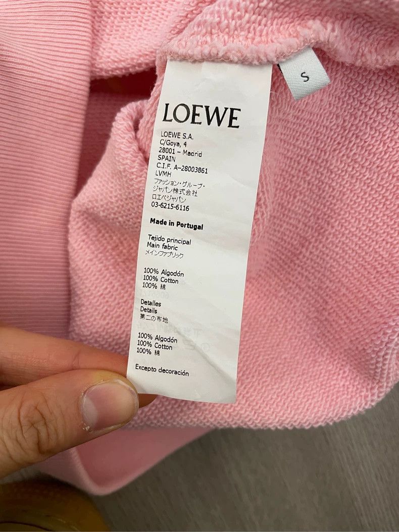 Loewe LOEWE Cherry blossom embroidery logo round neck hoodie Size S / US 4 / IT 40 - 6 Thumbnail