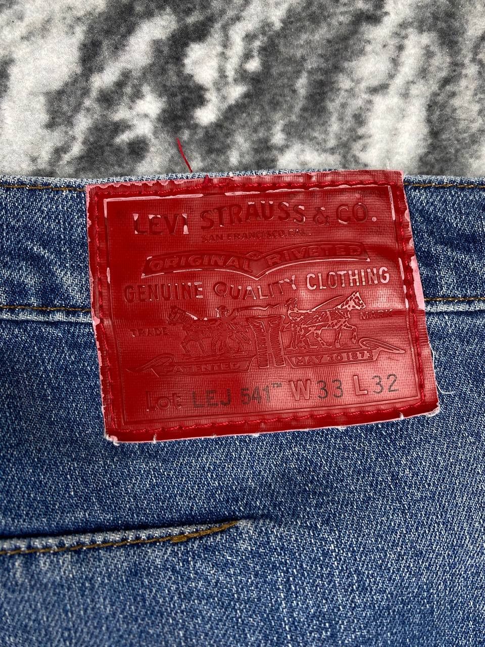 Levi's Vintage Levi’s 541 Denim Engineered Twisted Jeans Japan Y2K Size US 33 - 5 Thumbnail