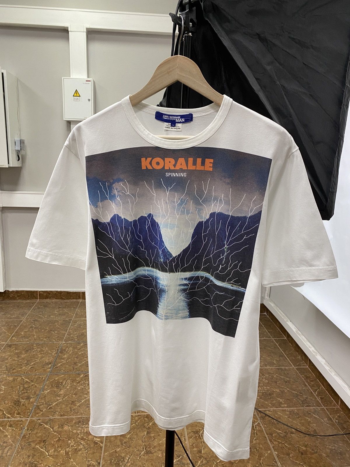 🇯🇵 Junya Watanabe Comme Des Garcons Koralle Spinning T-Shirt