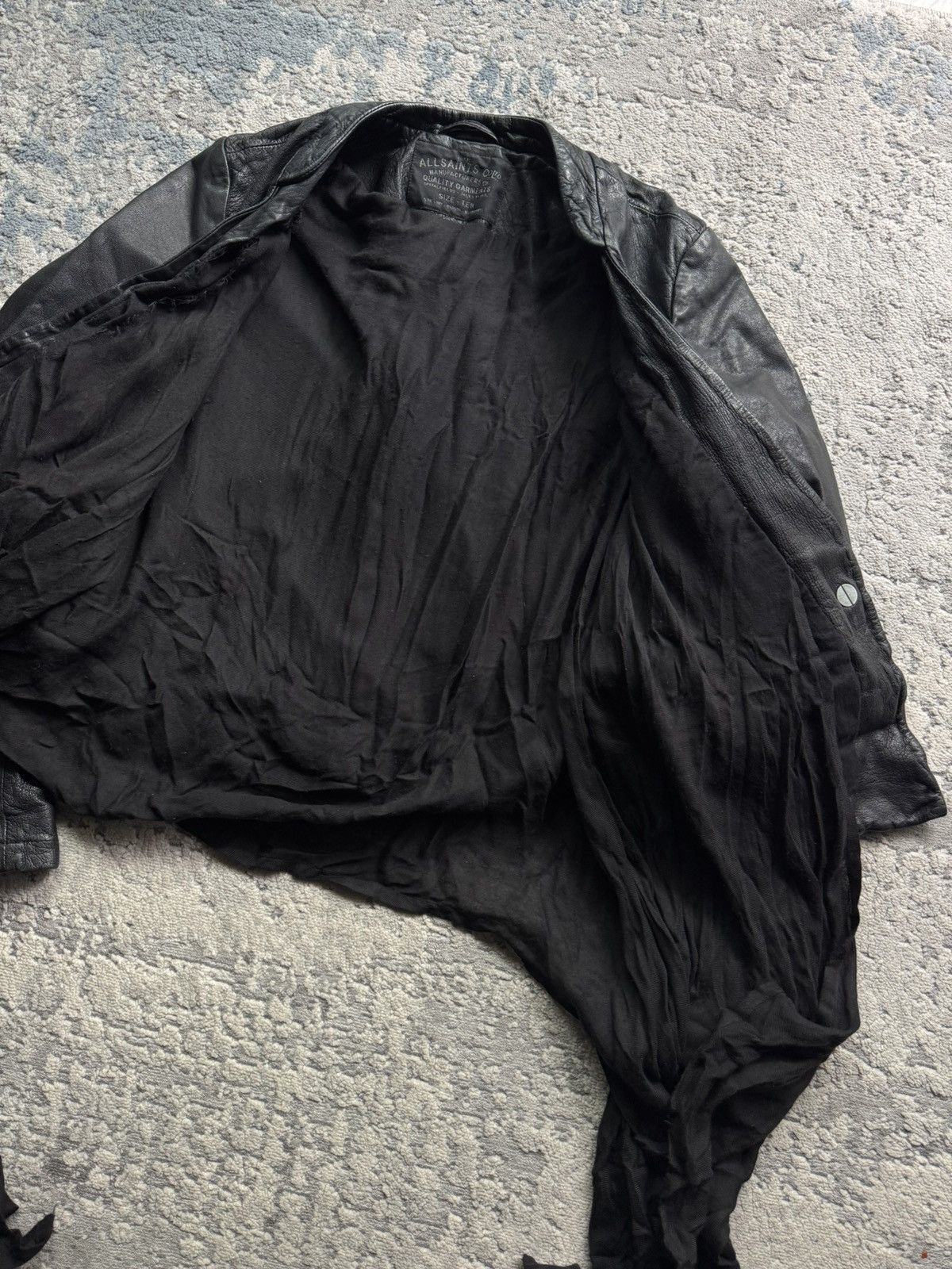Allsaints Allsaints Avantgarde Ashlar Leather jacket Size 10 Size M / US 6-8 / IT 42-44 - 6 Thumbnail