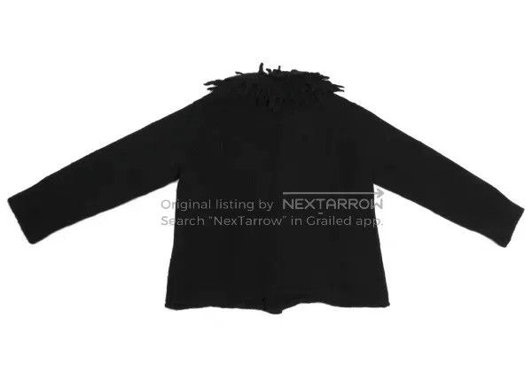 Comme des Garcons Comme Des Garcons Black Retro Lace Design Knit Top Size M / US 6-8 / IT 42-44 - 3 Thumbnail