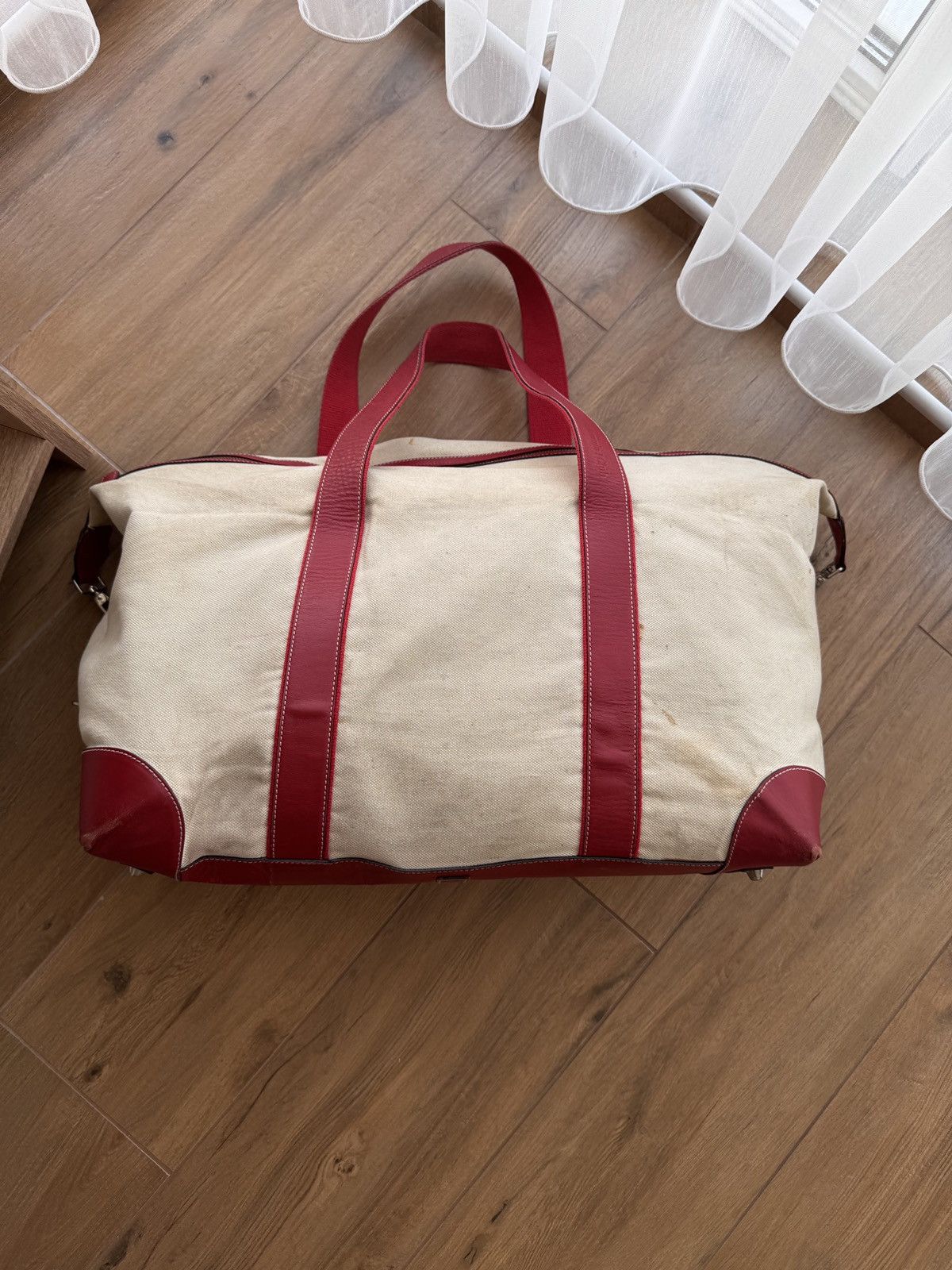 Other Vintage Ferrari Formula 1 Club Canvas & Leather Travel Bag Size ONE SIZE - 9 Thumbnail
