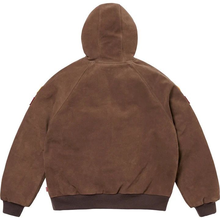 Supreme Vanson Leathers Hooded Work Jacket