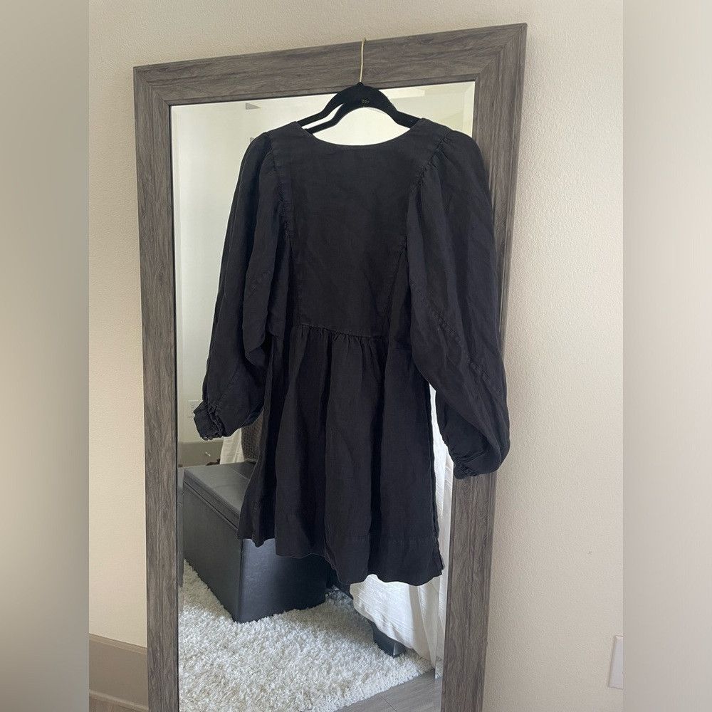 Joie Joie black puffer dress Size XS / US 0-2 / IT 36-38 - 2 Thumbnail