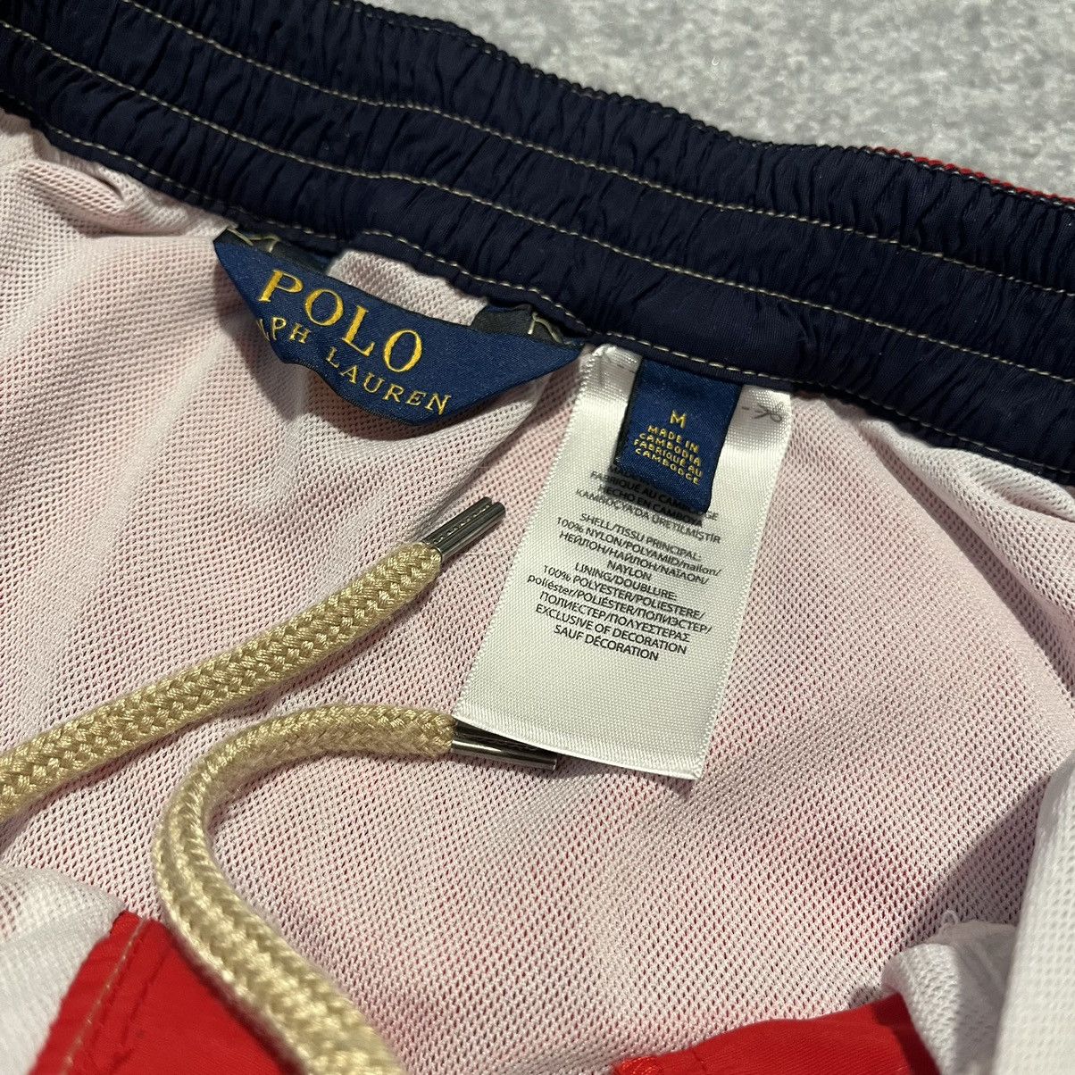 Polo Ralph Lauren Vintage Polo Ralph Lauren Basic Logo Swim Trunks Shorts M Size US 32 / EU 48 - 6 Thumbnail