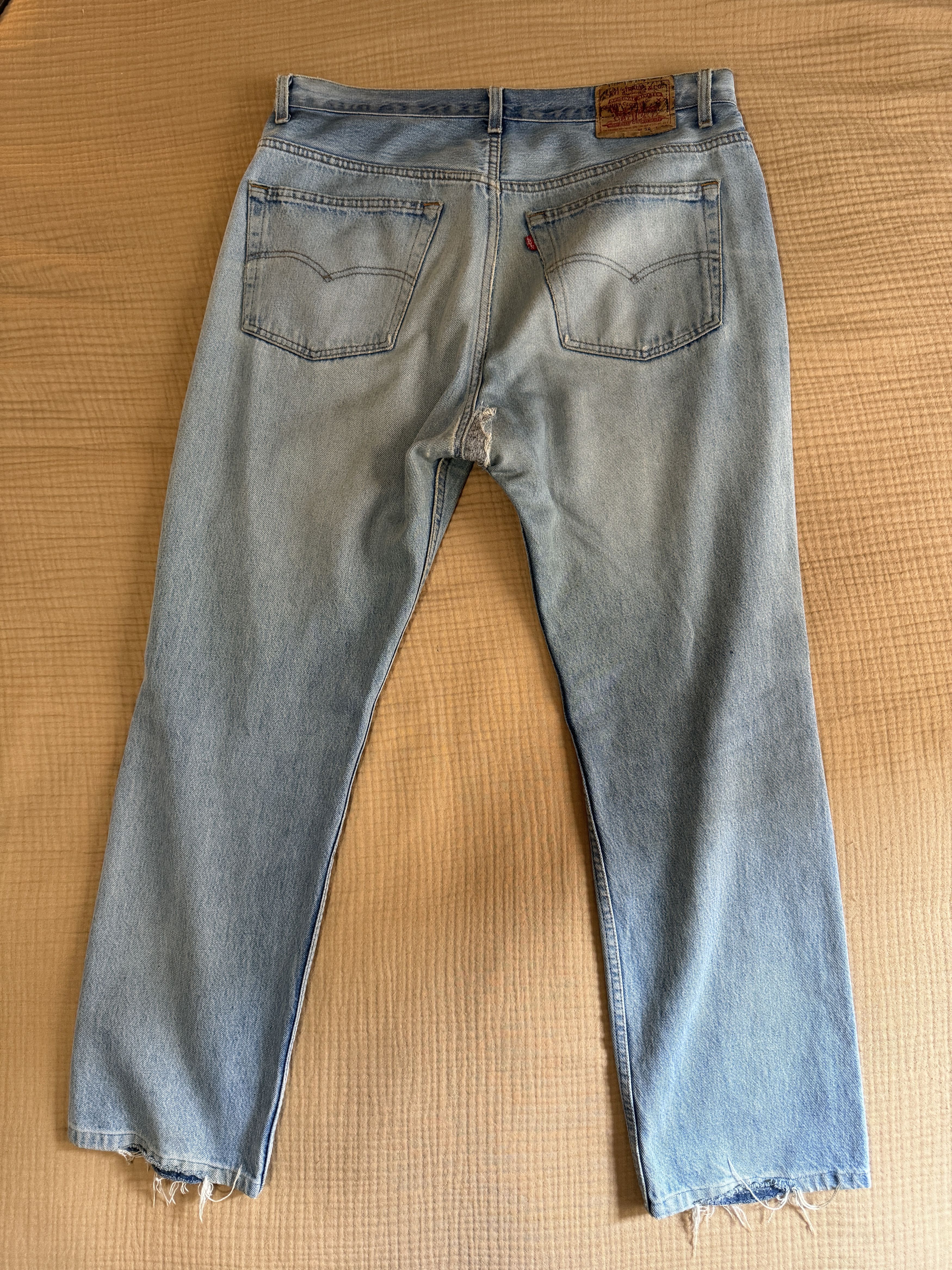 Levi's Vintage Levi's 501 Denim Jeans Size US 38 / EU 54 - 2 Thumbnail