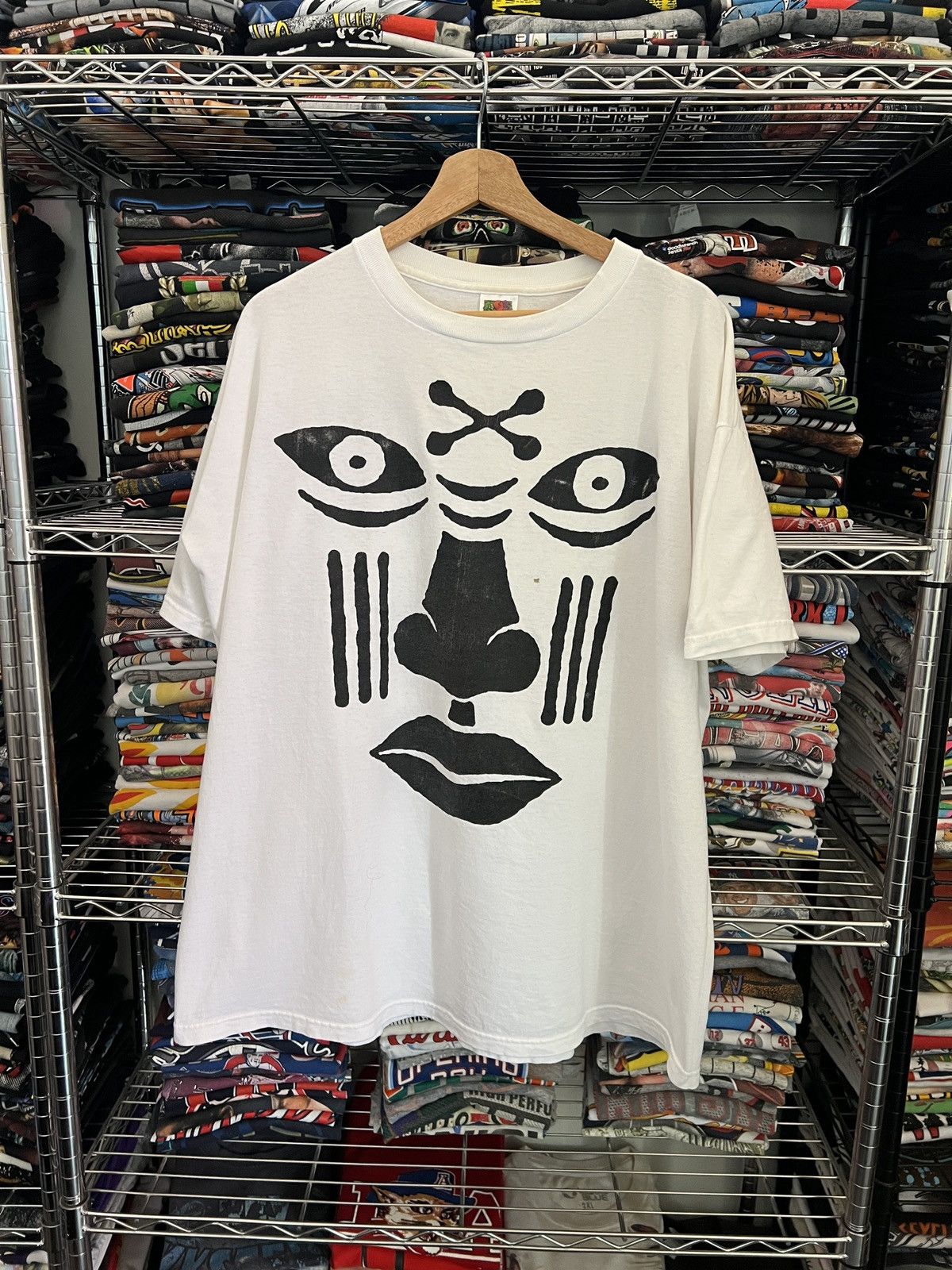Arts & Science 90s Afrikan Spirit Pride Moshood Tribal Tee Size US XXL / EU 58 / 5 - 1 Thumbnail