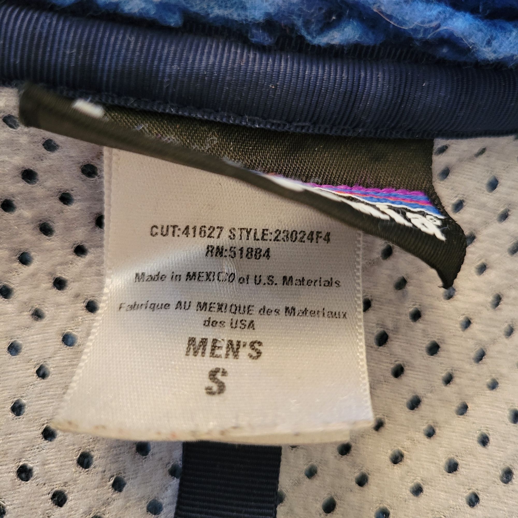 Patagonia PATAGONIA Classic Retro X Canyon Blue Fleece Zip Up Jacket S Size US S / EU 44-46 / 1 - 8 Thumbnail