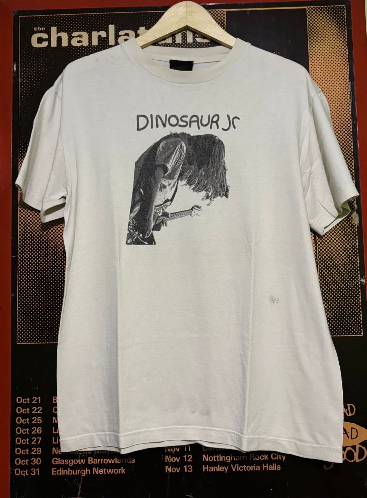 Band Tees Vintage Rare Dinosaur jr Shirt J Mascis Size US L / EU 52-54 / 3 - 2 Thumbnail