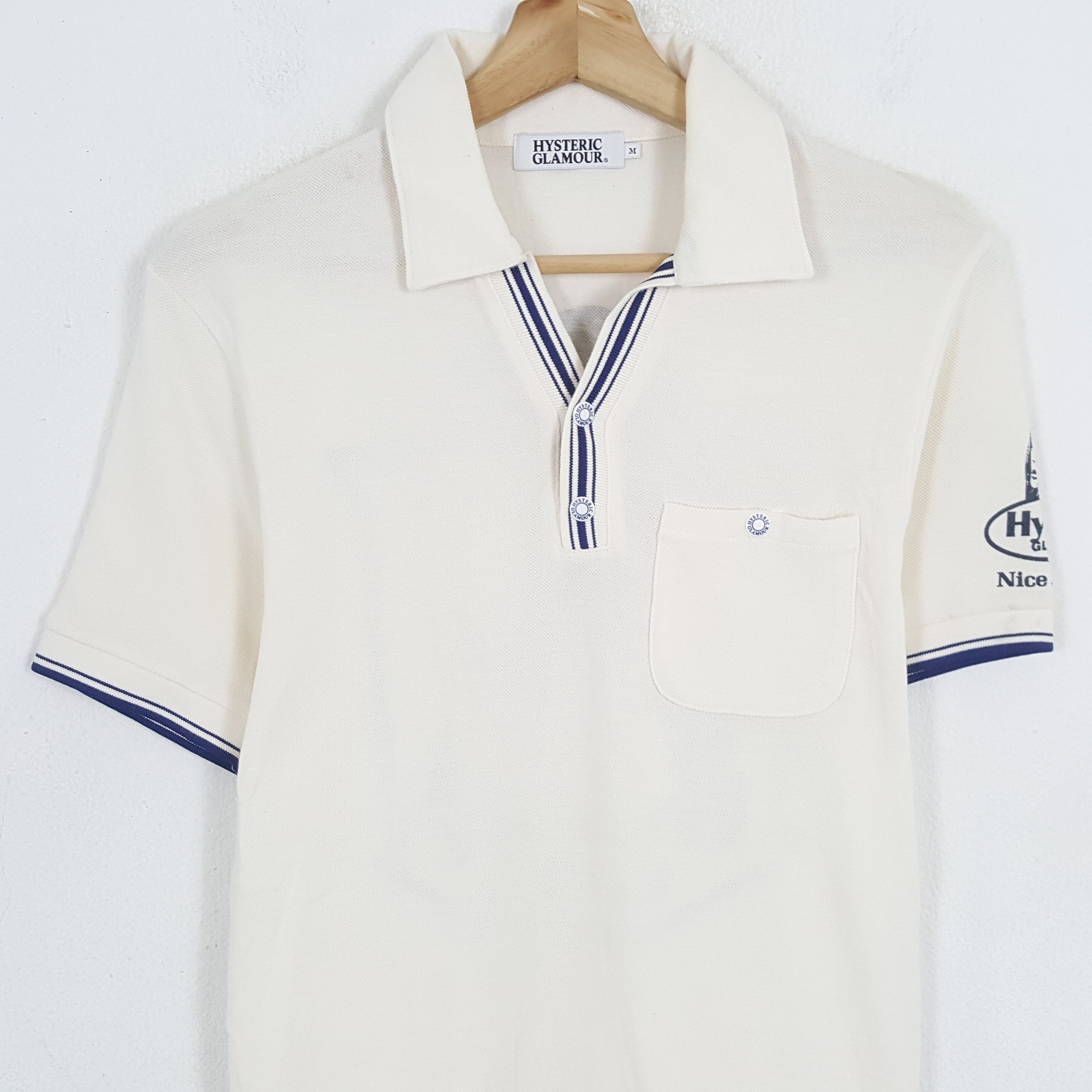 Hysteric Glamour × Japanese Brand × Vintage Vintage HYSTERIC GLAMOUR Japanese Fashion Brand Polos Size S / US 4 / IT 40 - 4 Thumbnail