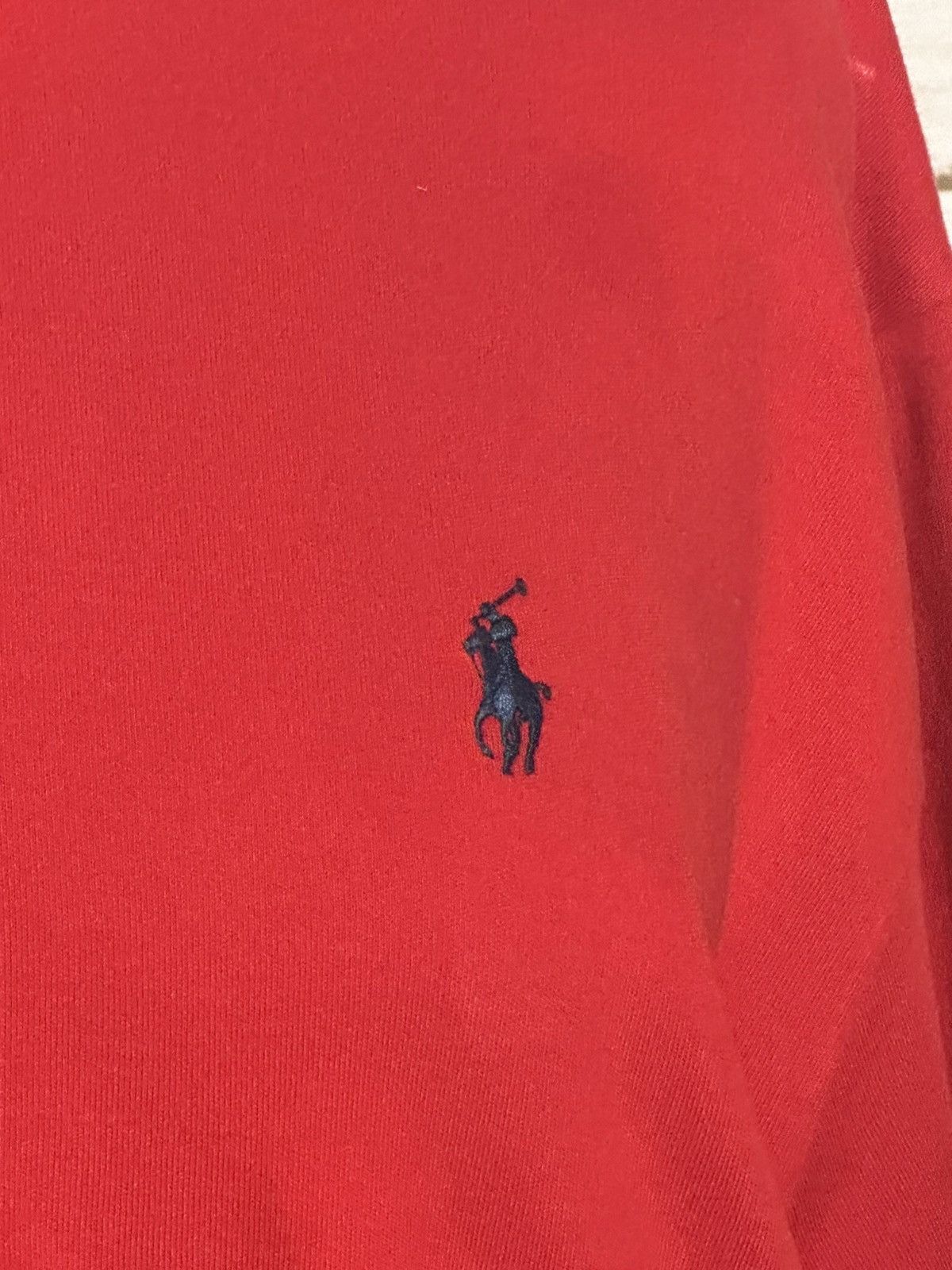 Polo Ralph Lauren Vintage Polo Ralph Lauren red short sleeve polo shirt XL Size US XL / EU 56 / 4 - 3 Thumbnail