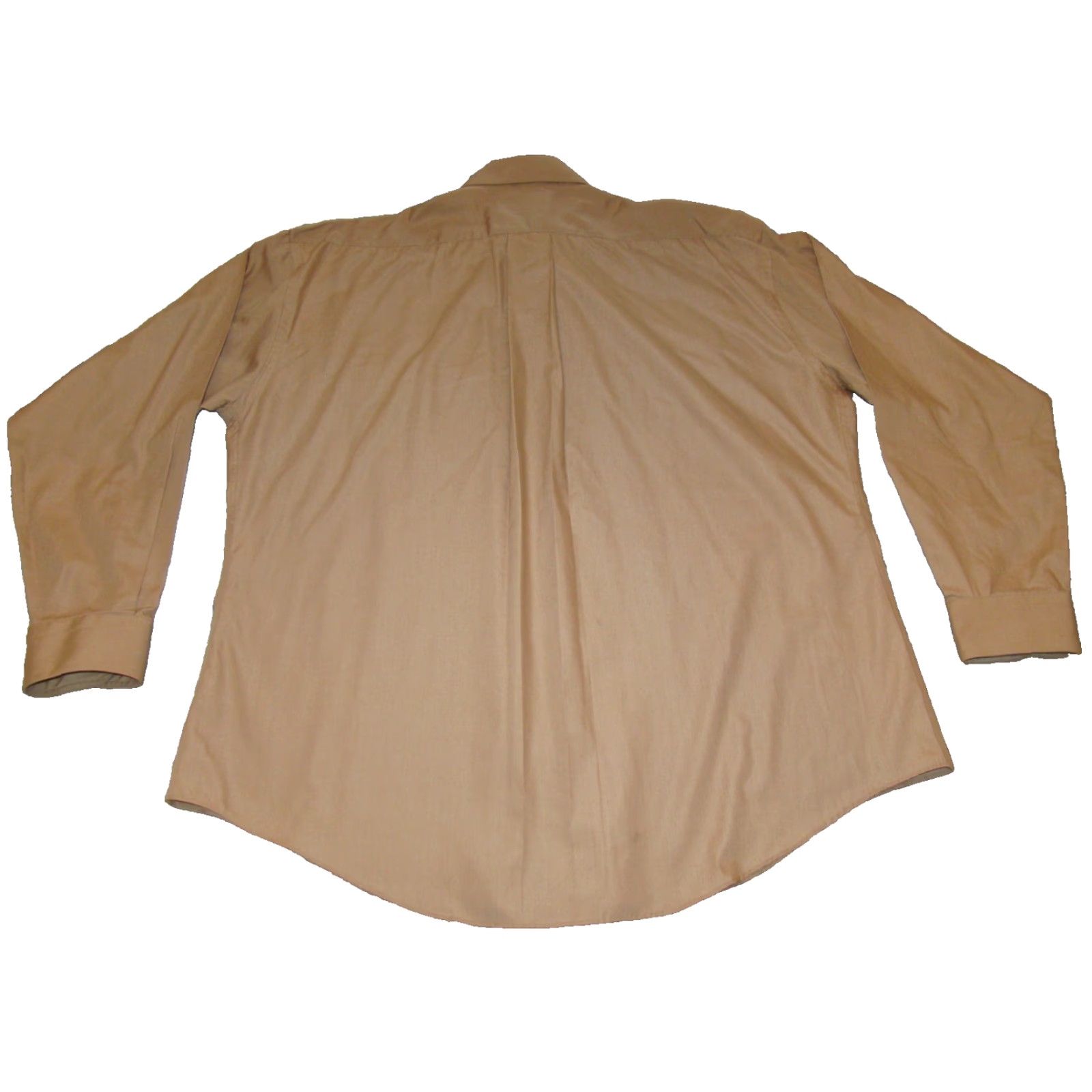 Oscar De La Renta VINTAGE Oscar De La Renta Mens XL Safari Style Epaulets Brown Button Down Shirt Size US XL / EU 56 / 4 - 7 Thumbnail