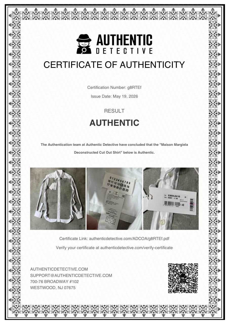 Maison Margiela Maison Margiela F/W 2018 by John Galliano frame shirt Size US M / EU 48-50 / 2 - 14 Thumbnail