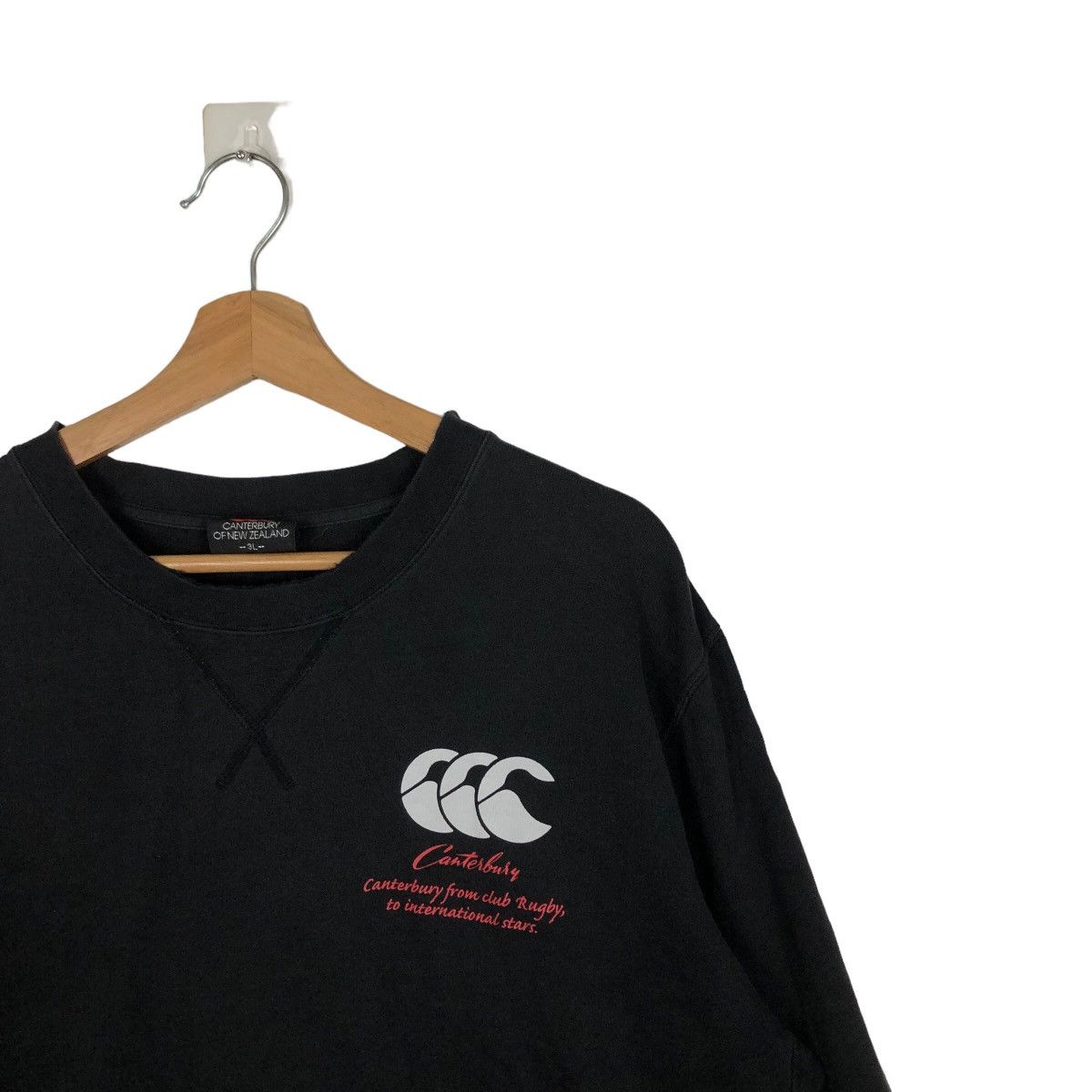 Canterbury of New Zealand VINTAGE CANTERBURY OF NEW ZEALAND SWEATSHIRT BIG LOGO RUGBY Size US L / EU 52-54 / 3 - 5 Thumbnail