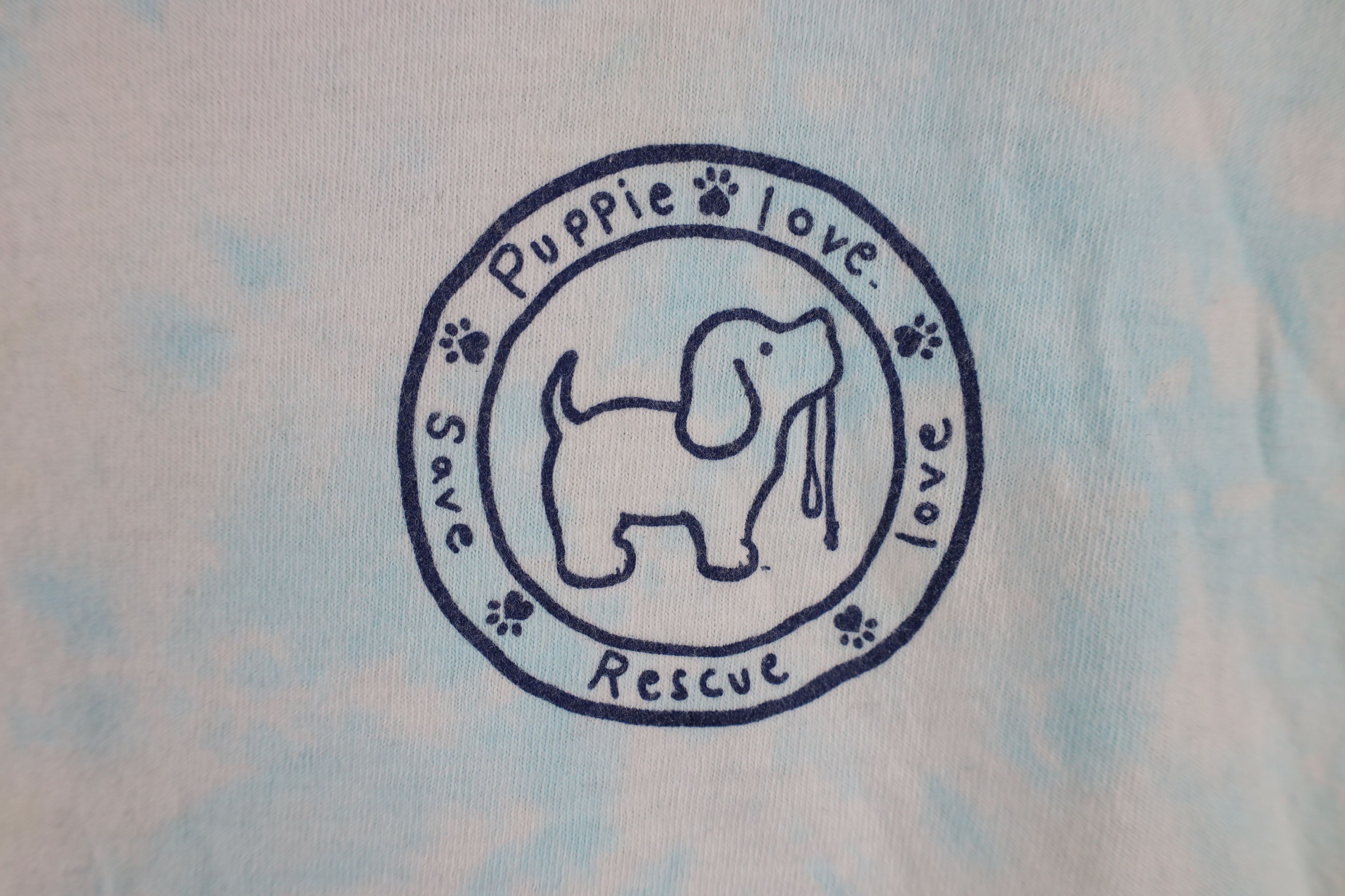 Vintage Vintage Y2K Streetwear Dog Puppy Acid Wash T-Shirt Cotton Size L / US 10 / IT 46 - 4 Thumbnail