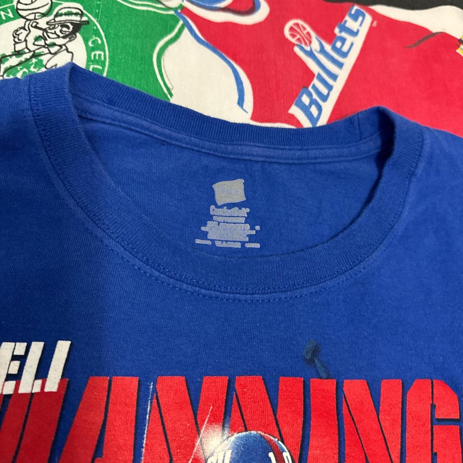NFL × Vintage Y2K NFL Eli Manning New York Giants Mens T-Shirt Football Size US XXL / EU 58 / 5 - 4 Thumbnail