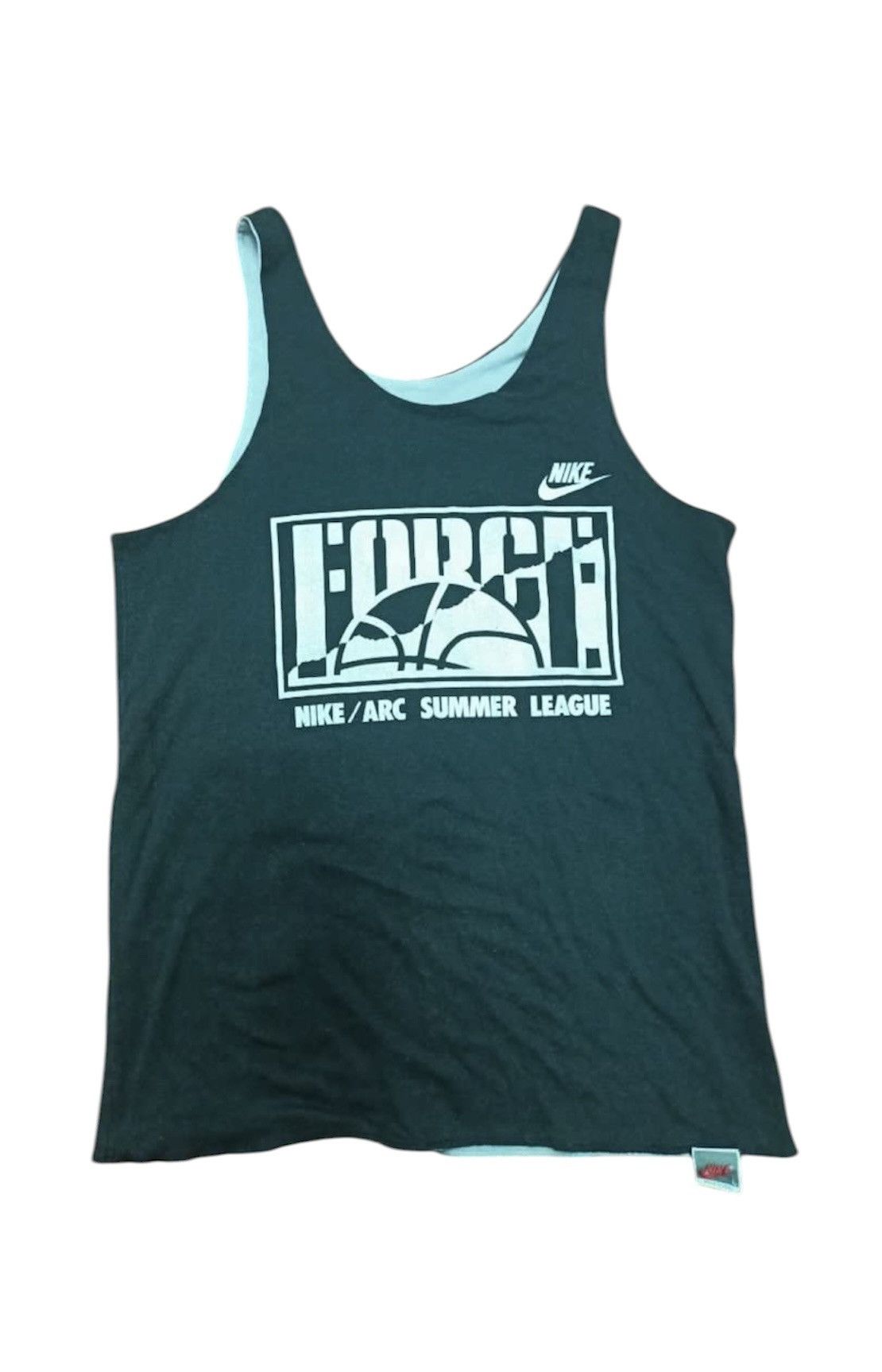 Nike VINTAGE NIKE SLEEVELESS REVERSABLE 90s x RARE Size US L / EU 52-54 / 3 - 3 Thumbnail