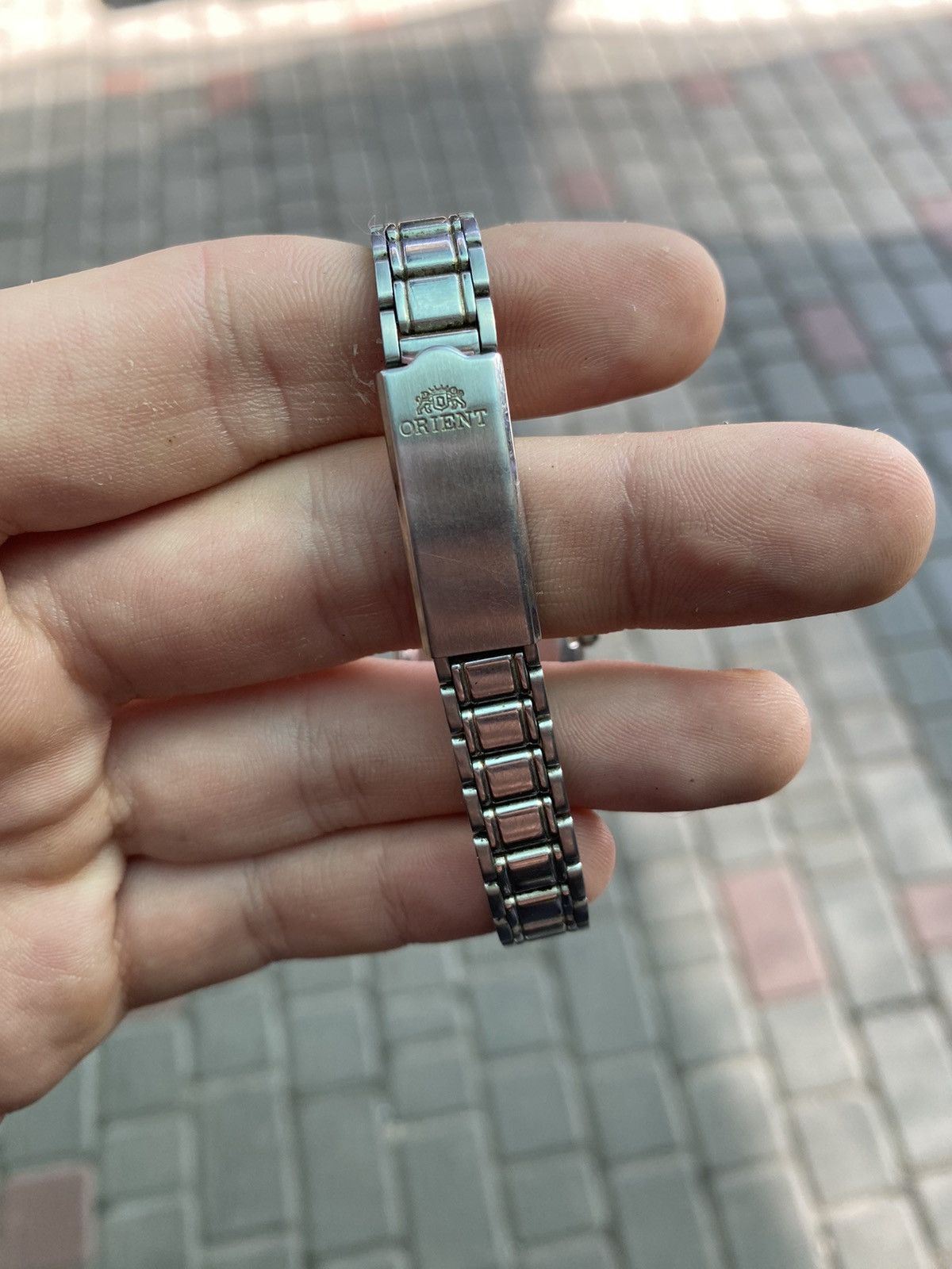 Jewelry × Orient × Vintage Orient Classic Watch Stainless Steel Date Elegant Size ONE SIZE - 5 Thumbnail