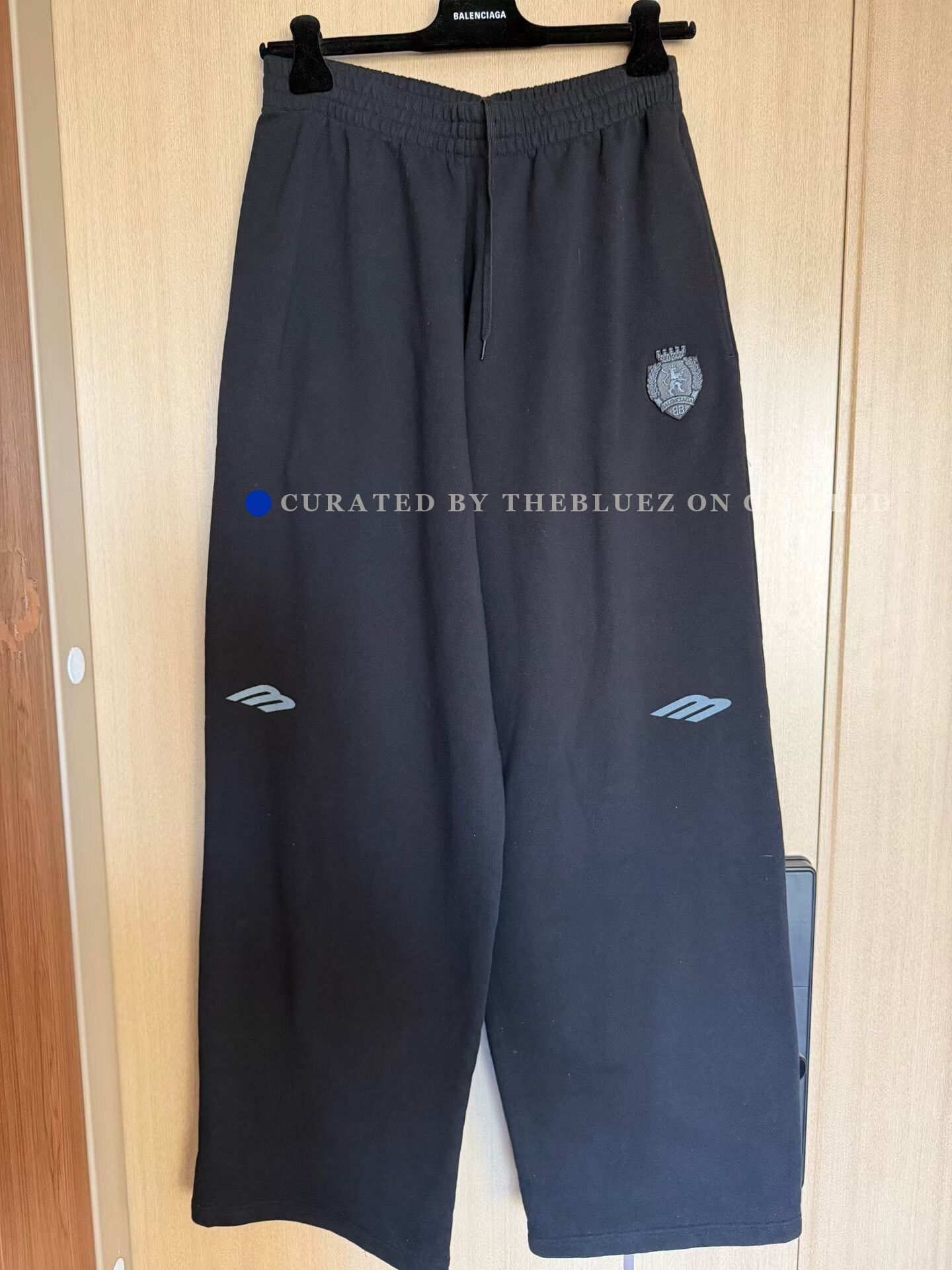 Balenciaga BALENCIAGA SS25 Washed Laurel Classic Baggy Sweatpants