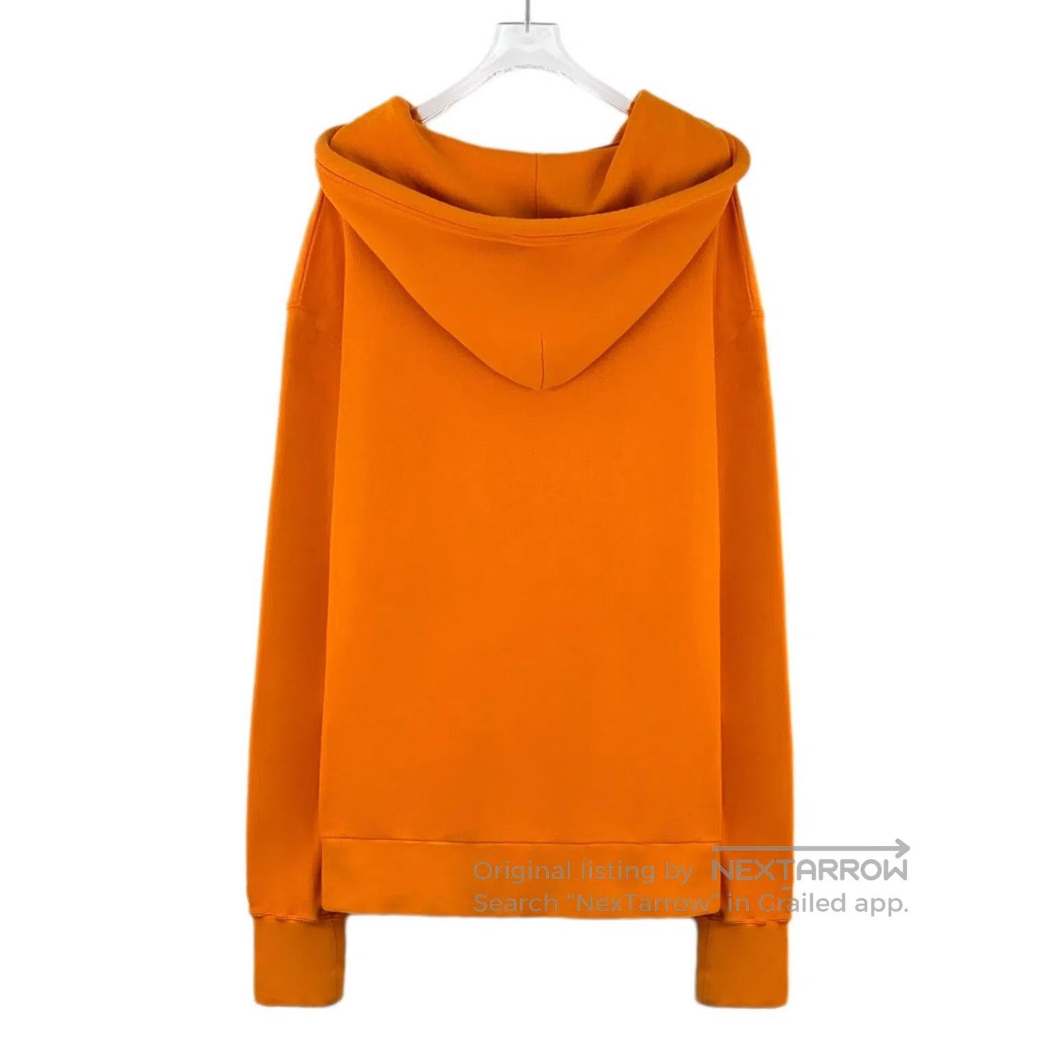 Loewe Loewe Orange Logo Letter Cotton Hooded Drawstring Long Sle Size US S / EU 44-46 / 1 - 2 Thumbnail