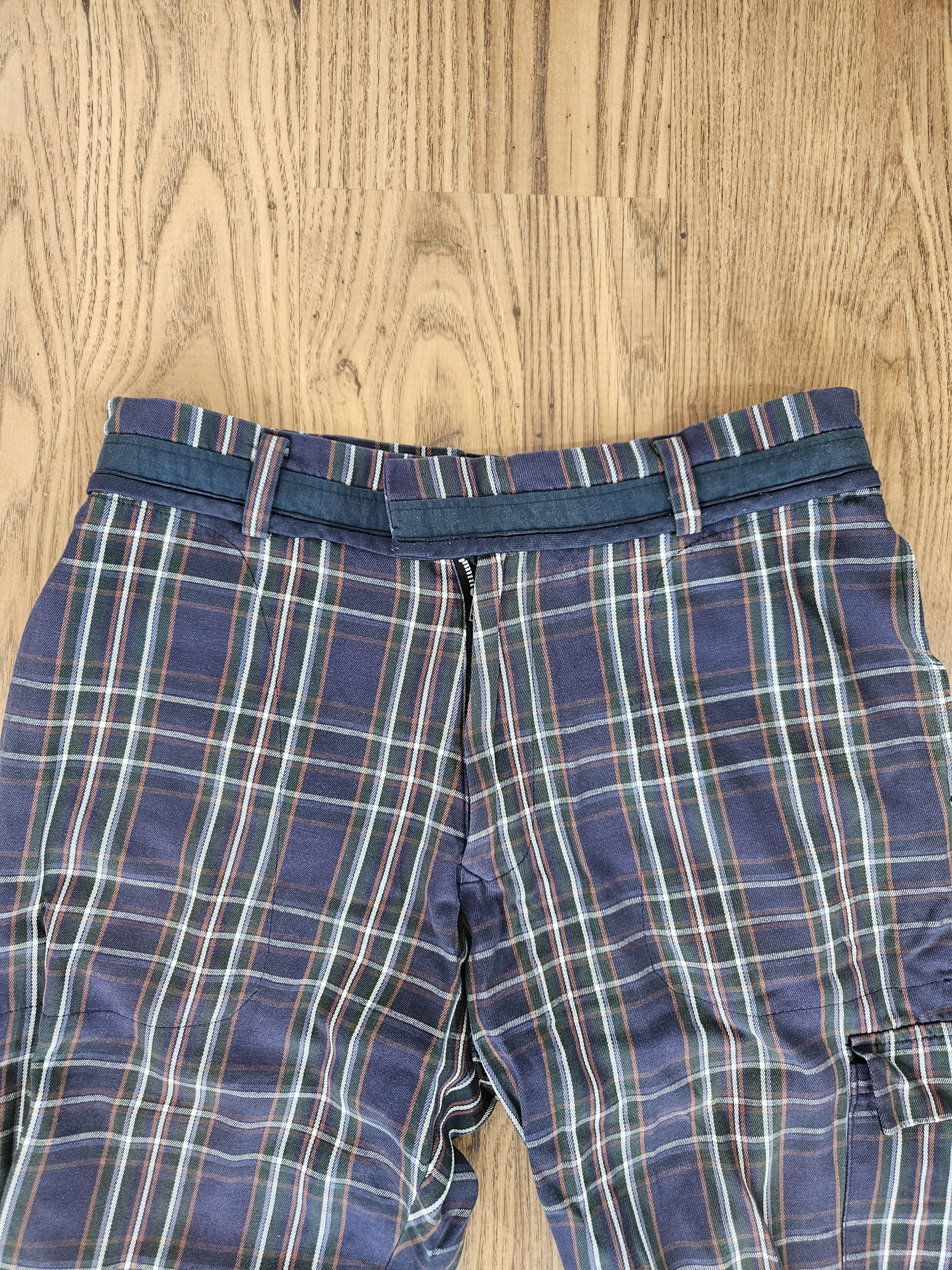 Undercover Undercover AW 1996 Tartan Cargo Pant Size US 30 / EU 46 - 3 Thumbnail