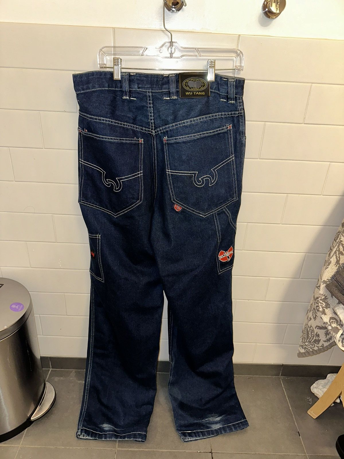 Vintage × Wu-Tang Clan WU WEAR REVERSIBLE DENIM Size US 35 - 6 Thumbnail