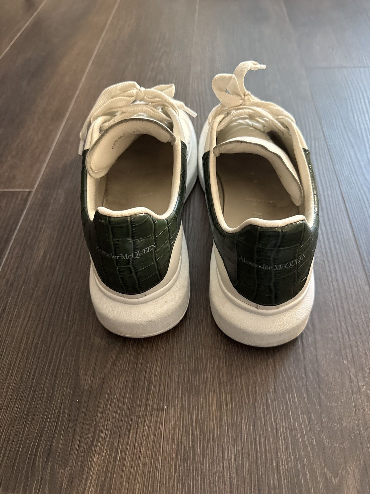 Alexander McQueen Alexander Mcqueen Oversized Sneaker Croc Green (2022) Size US 10 / EU 43 - 4 Thumbnail