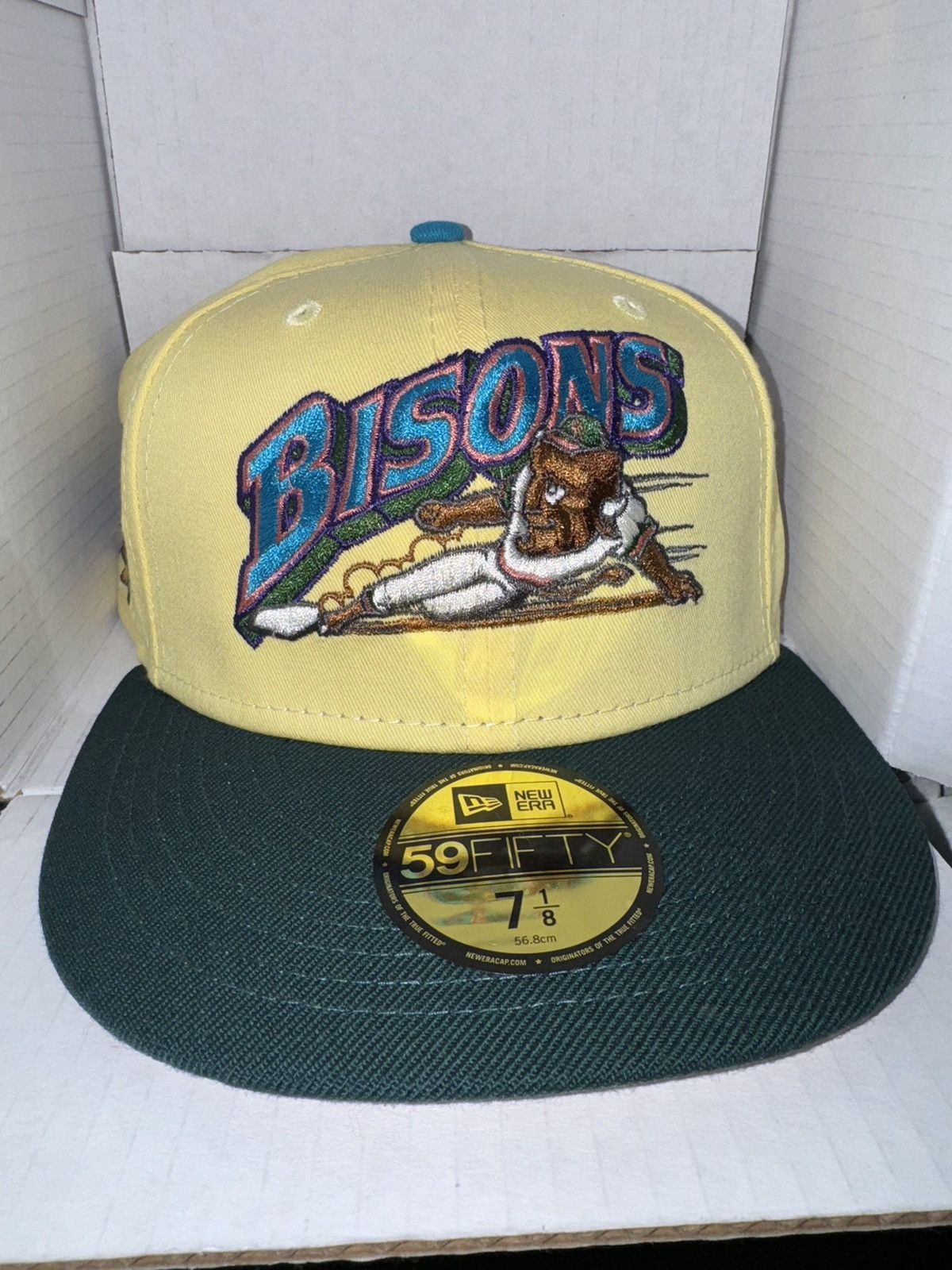 New Era Cap City Buffalo Bisons Two Tone 7 1/8 Size ONE SIZE - 2 Thumbnail