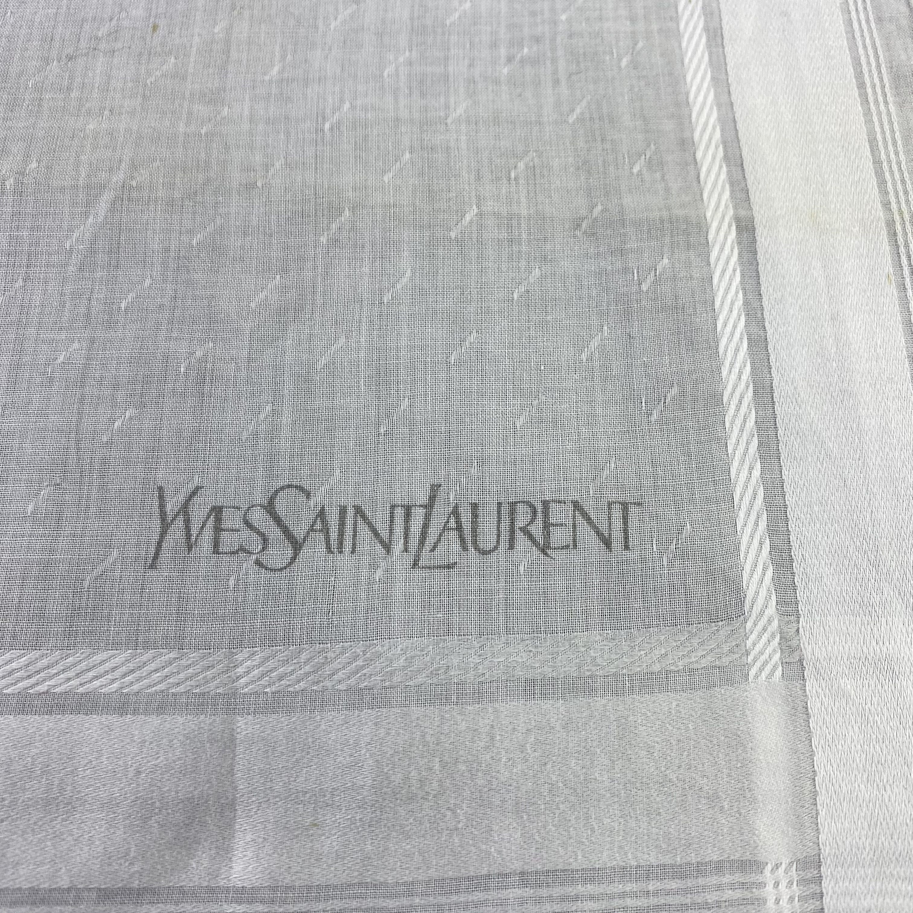 Designer Yves Saint Laurent Handkerchief / Bandana / Neckerch-B664ief Size ONE SIZE - 5 Thumbnail