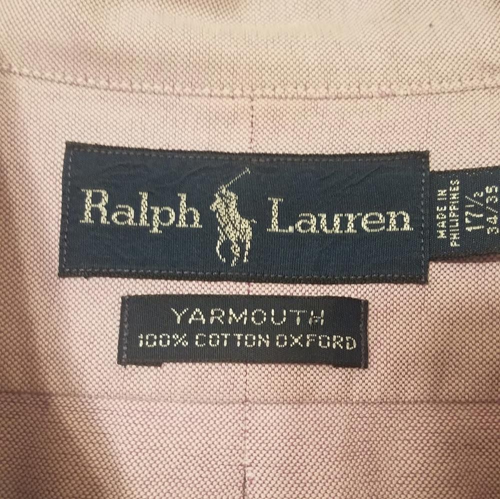 Polo Ralph Lauren Ralph Lauren Yarmouth Oxford Size 17 1/2 34-35 Size US M / EU 48-50 / 2 - 3 Thumbnail
